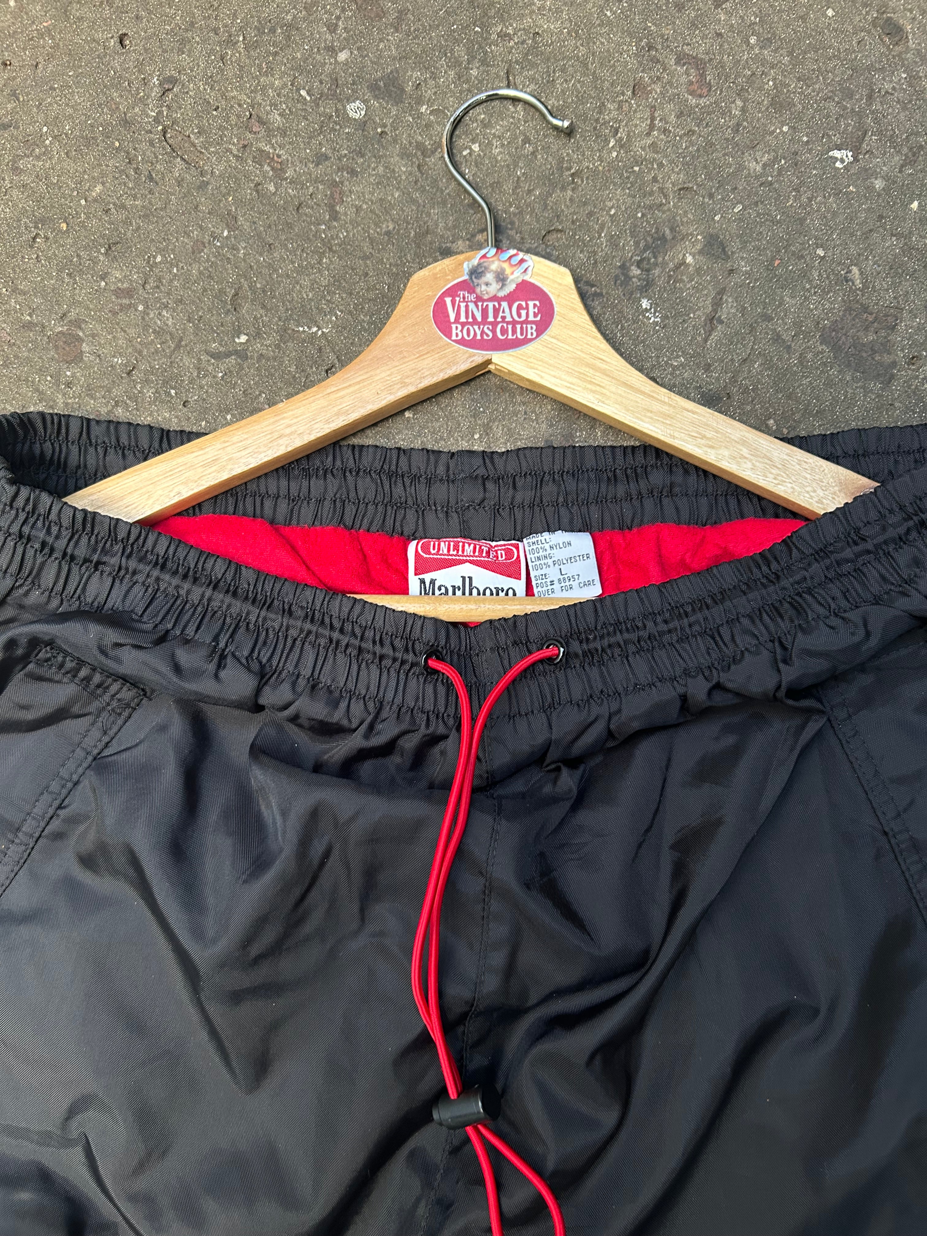 Pantalon Marlboro Vintage 90s Rompeviento Original