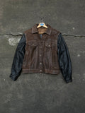 Campera Cuero Vintage Original