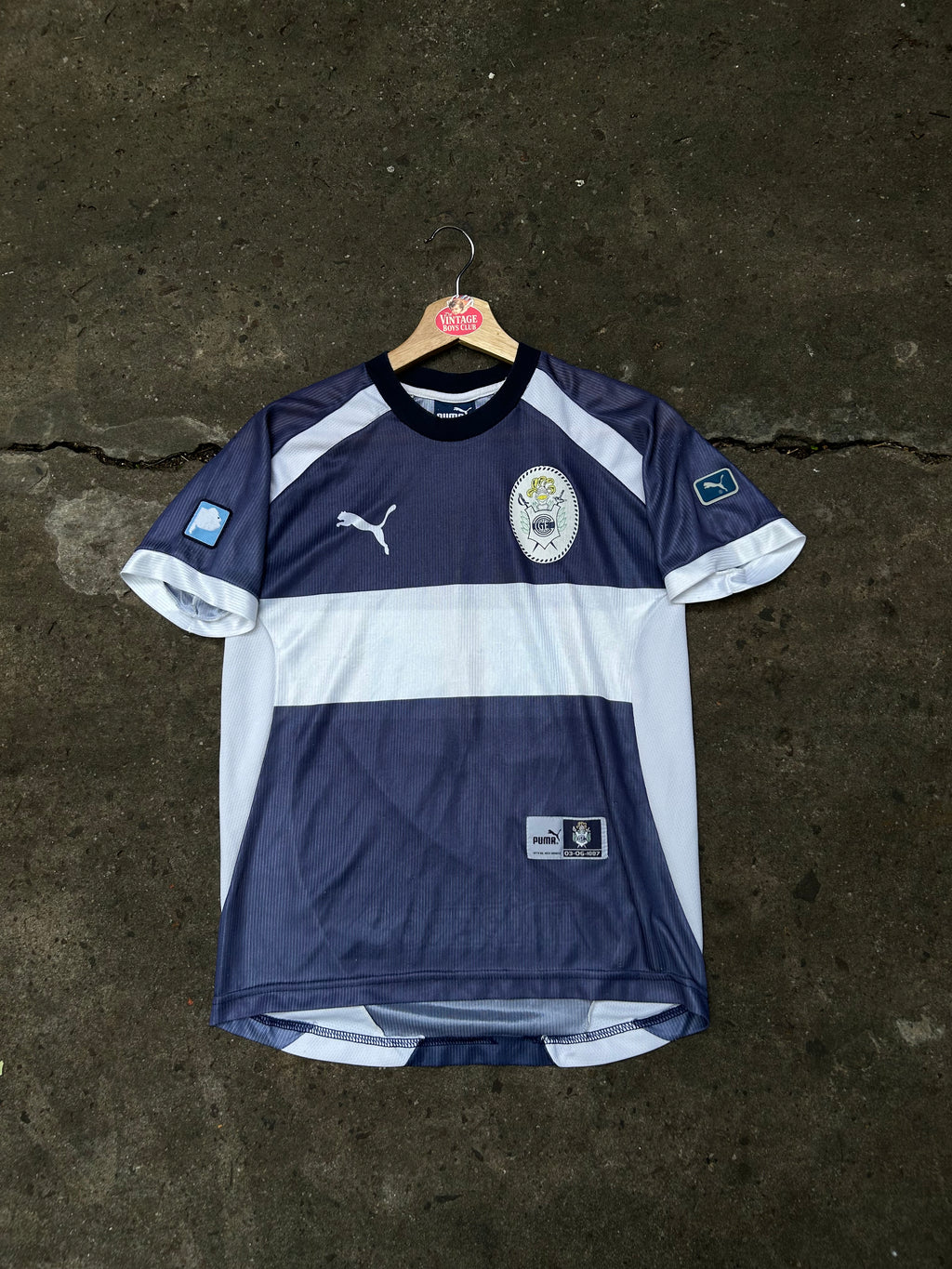 Camiseta Gimnasia Puma 2002 de Juego de Inferiores
