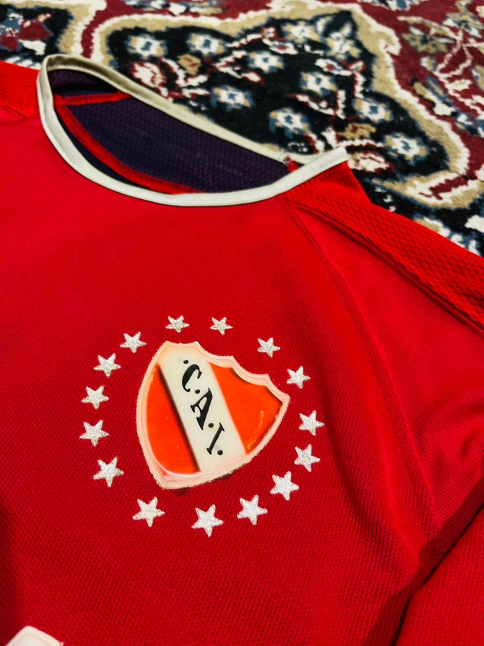 Camiseta Independiente 2003 Libertadores de Juego de Castillo