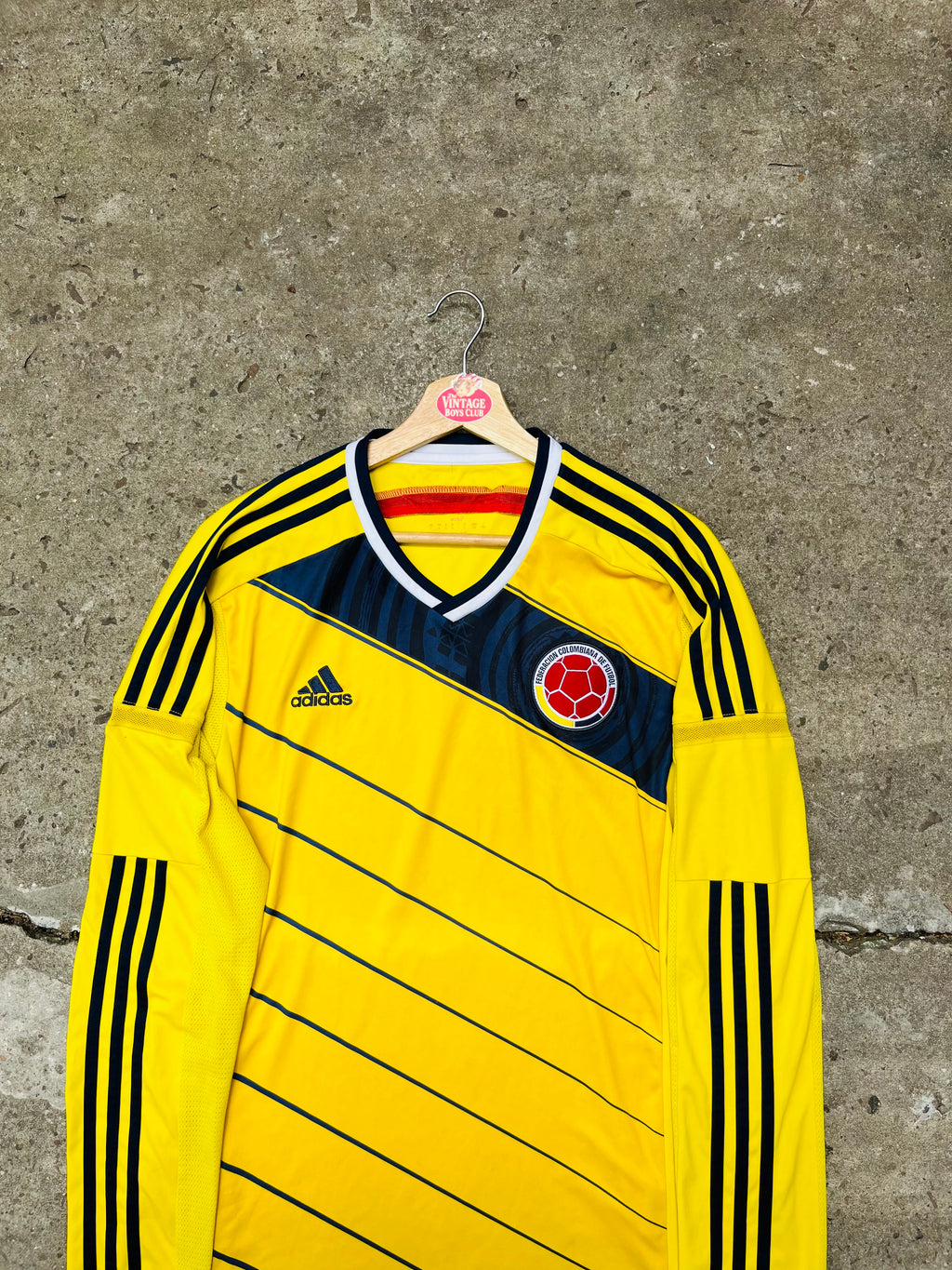 Camiseta Colombia 2014 Manga Larga Original