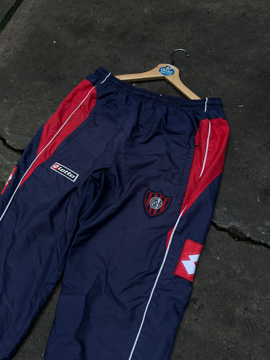 Pantalon San Lorenzo Lotto Rompeviento Original