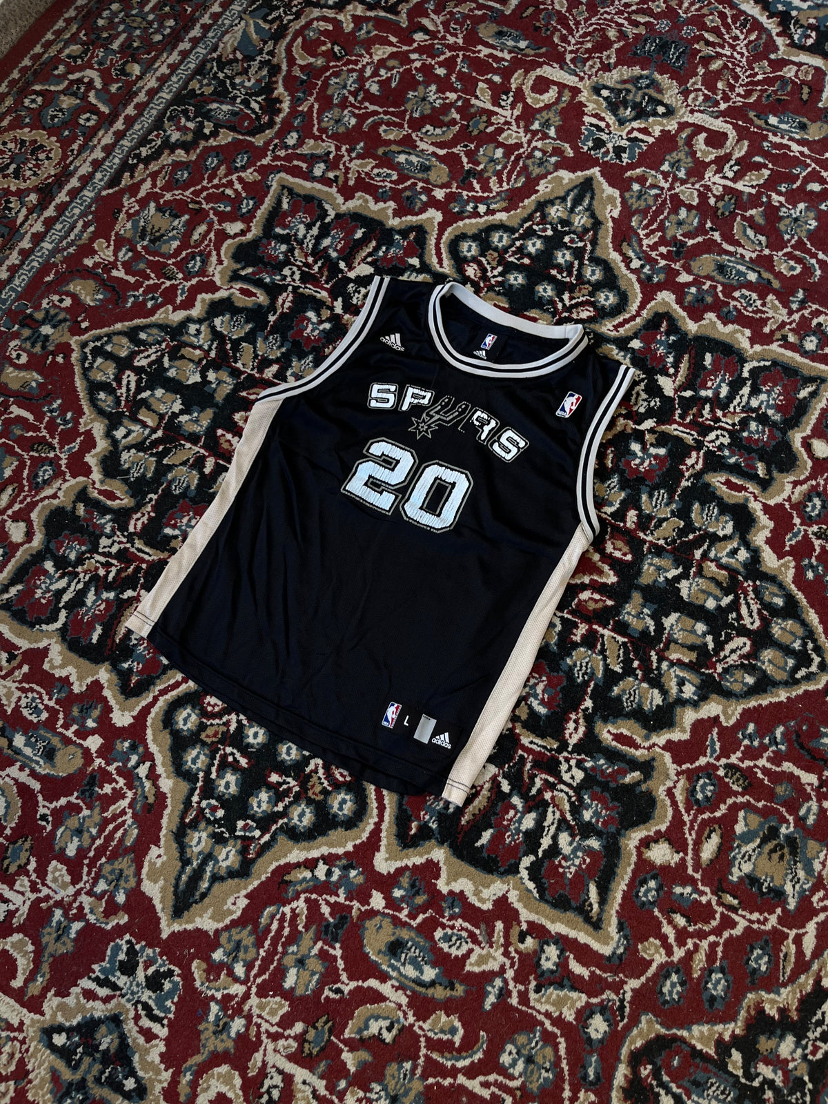Camiseta Spurs Adidas Manu Ginóbili Original