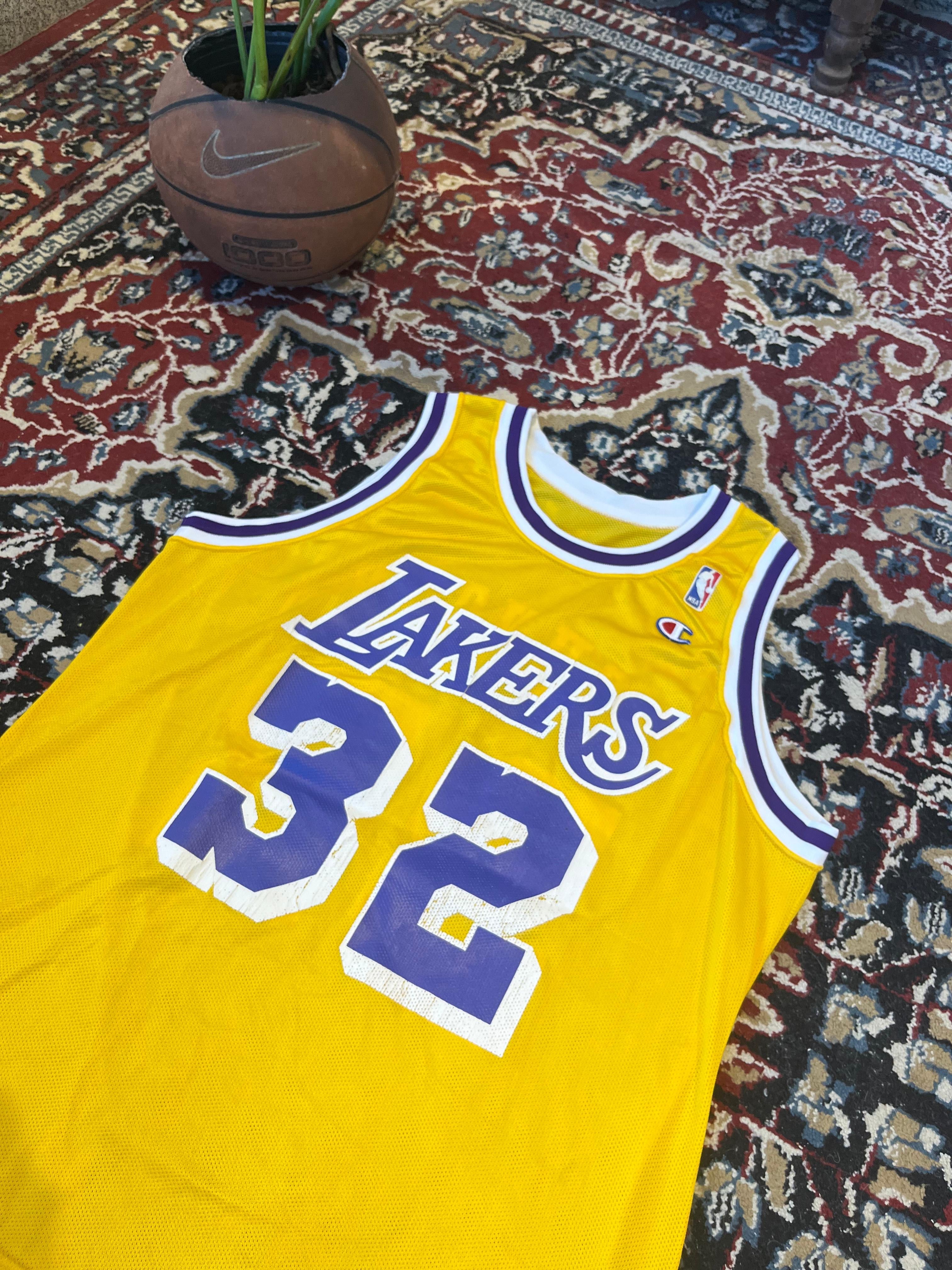 Camiseta Lakers de Magic Johnson Champions Original de Epoca