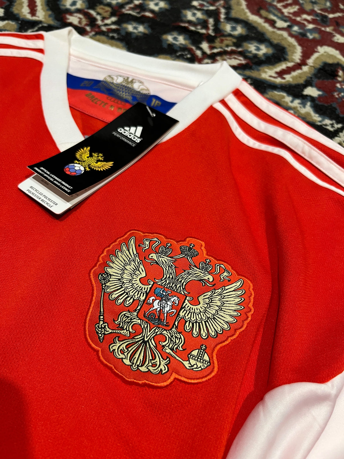 Camiseta Rusia 2018 Titular Original Nueva con Etiqueta