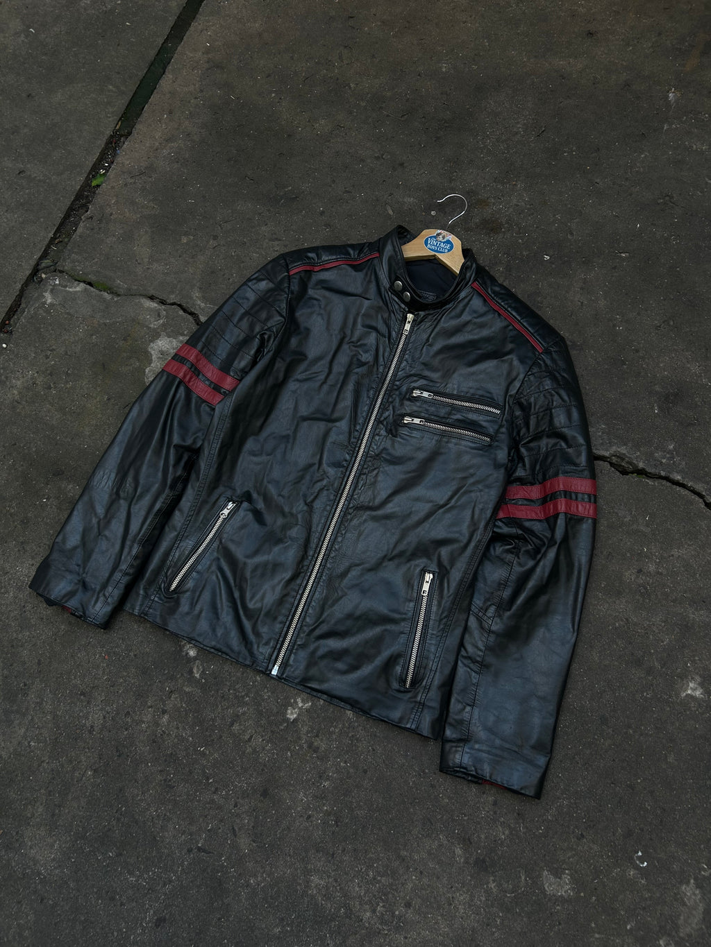 Campera de Cuero Vintage Original