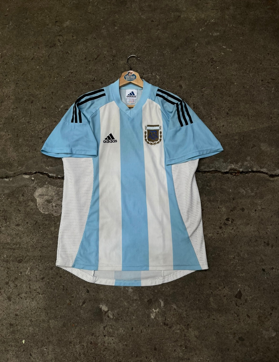 Camiseta Argentina 2002 Titular Original