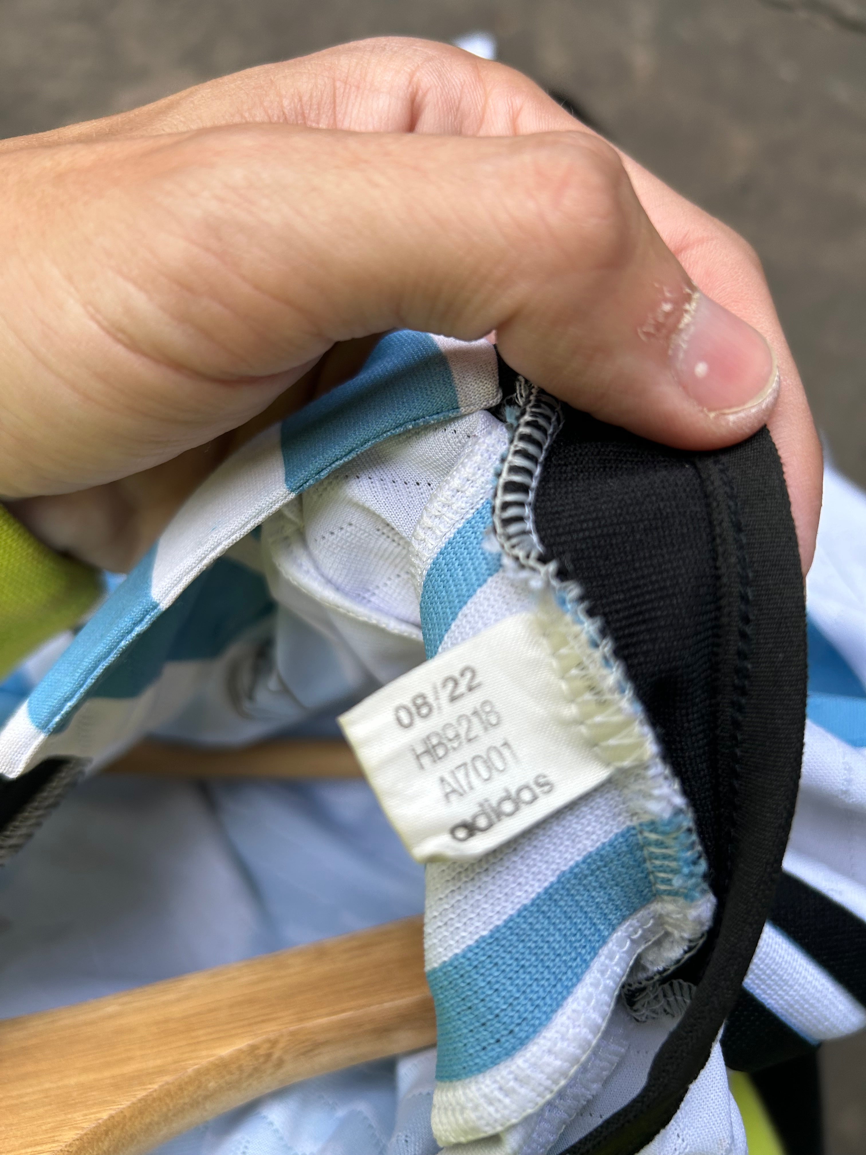 Camiseta Argentina 2022 Versión Jugador de Messi Original