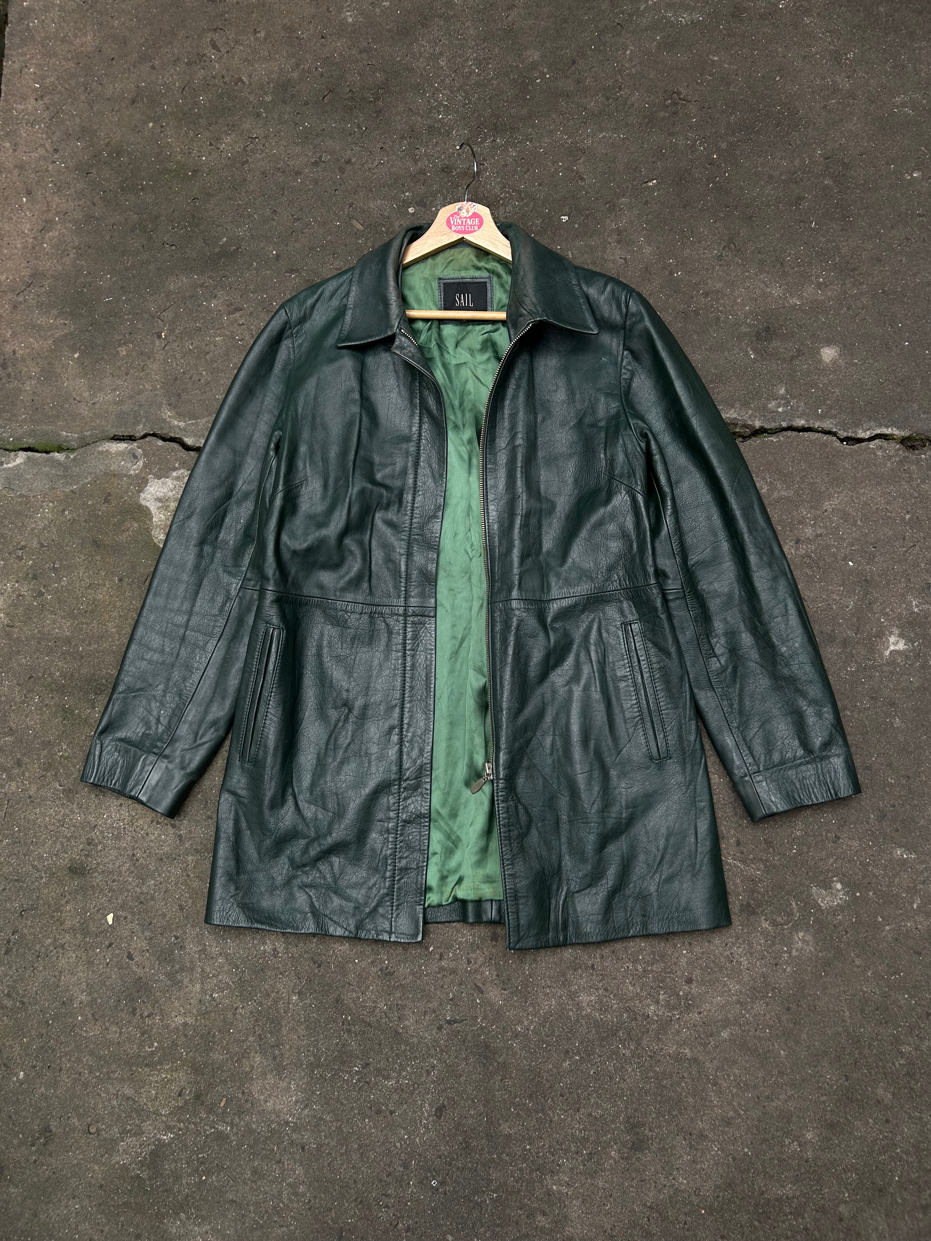 Campera Cuero Sail Vintage Original