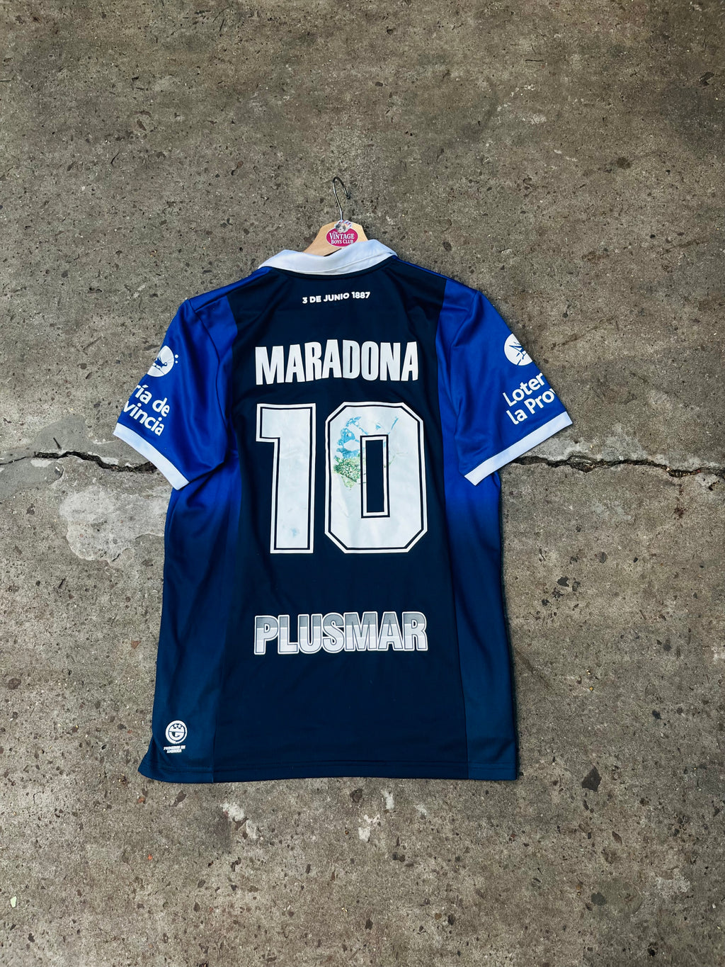 Camiseta Gimnasia Lecoq Suplente de Maradona Original
