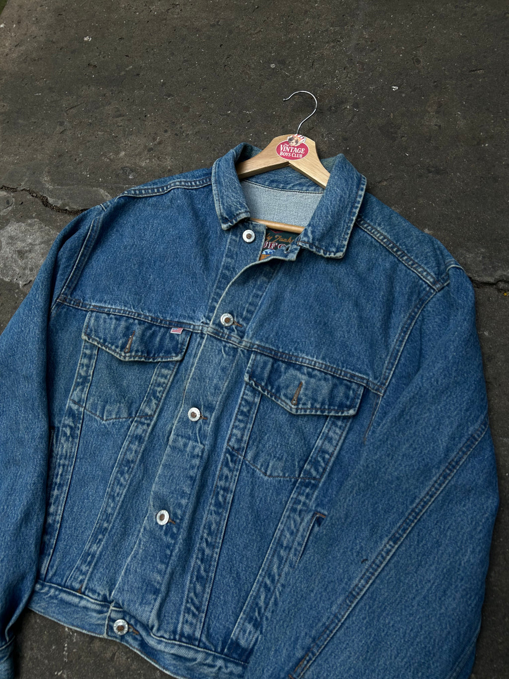 Campera Jean UFO Vintage Original