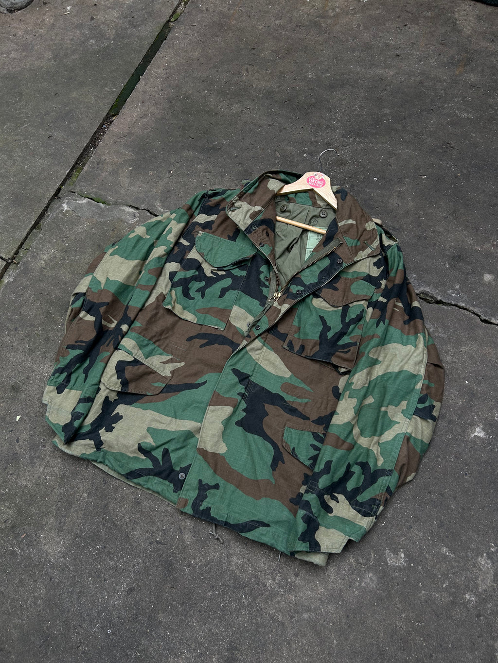 Campera M-65 del Ejercicio Militar USA 1982 Original