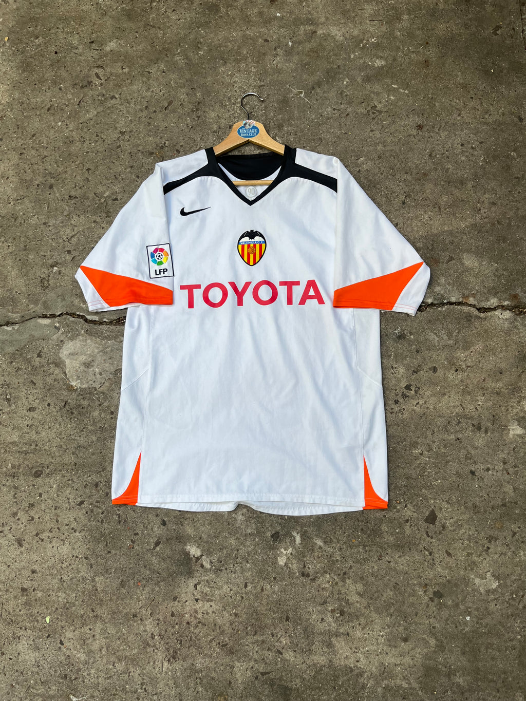 Camiseta Velencia Total 90 2005 Nike Original