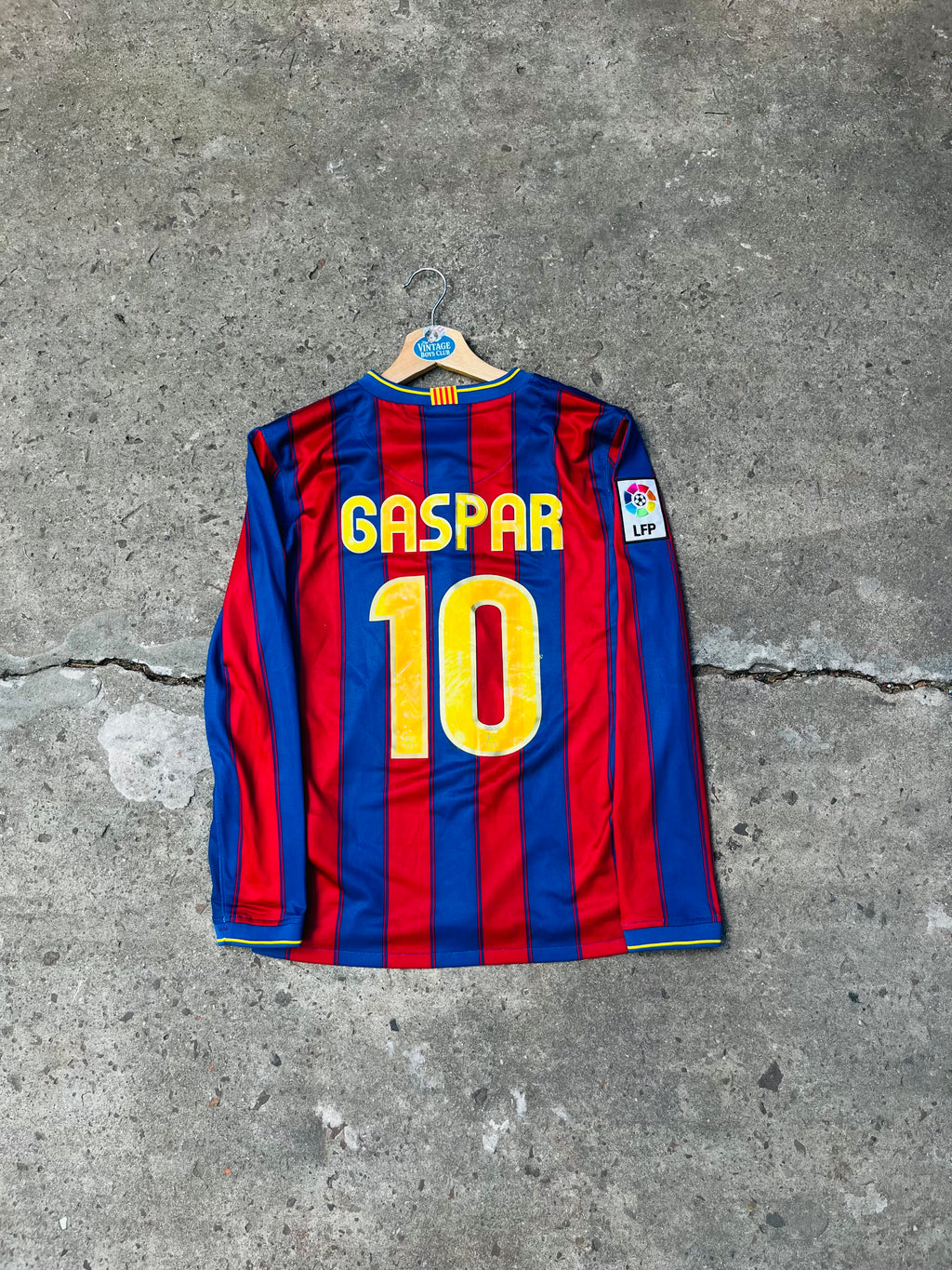 Camiseta Barcelona 2010 Manga Larga Original Nueva con Etiqueta