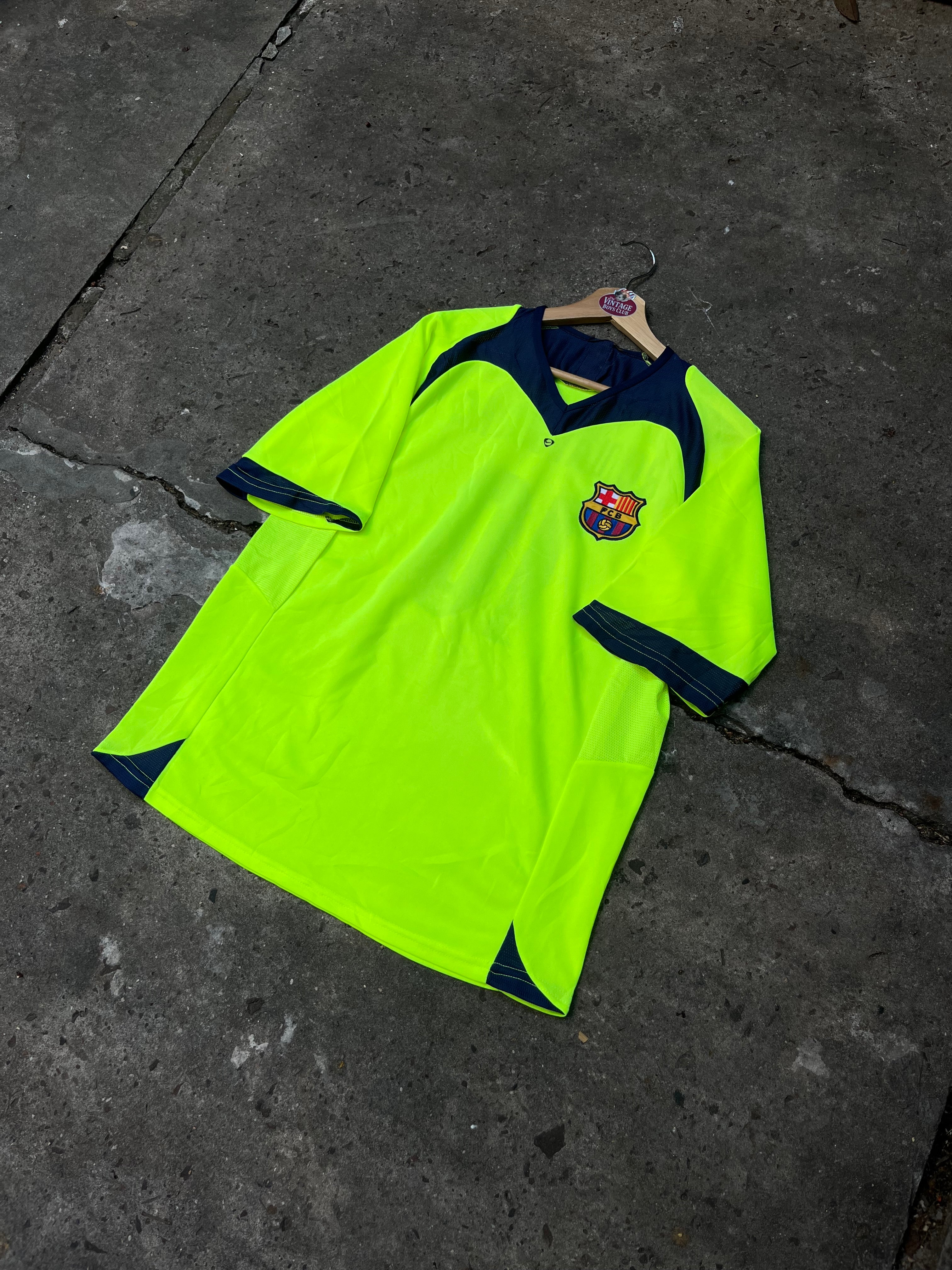 Camiseta Barcelona Fluor de Ronaldinho Original
