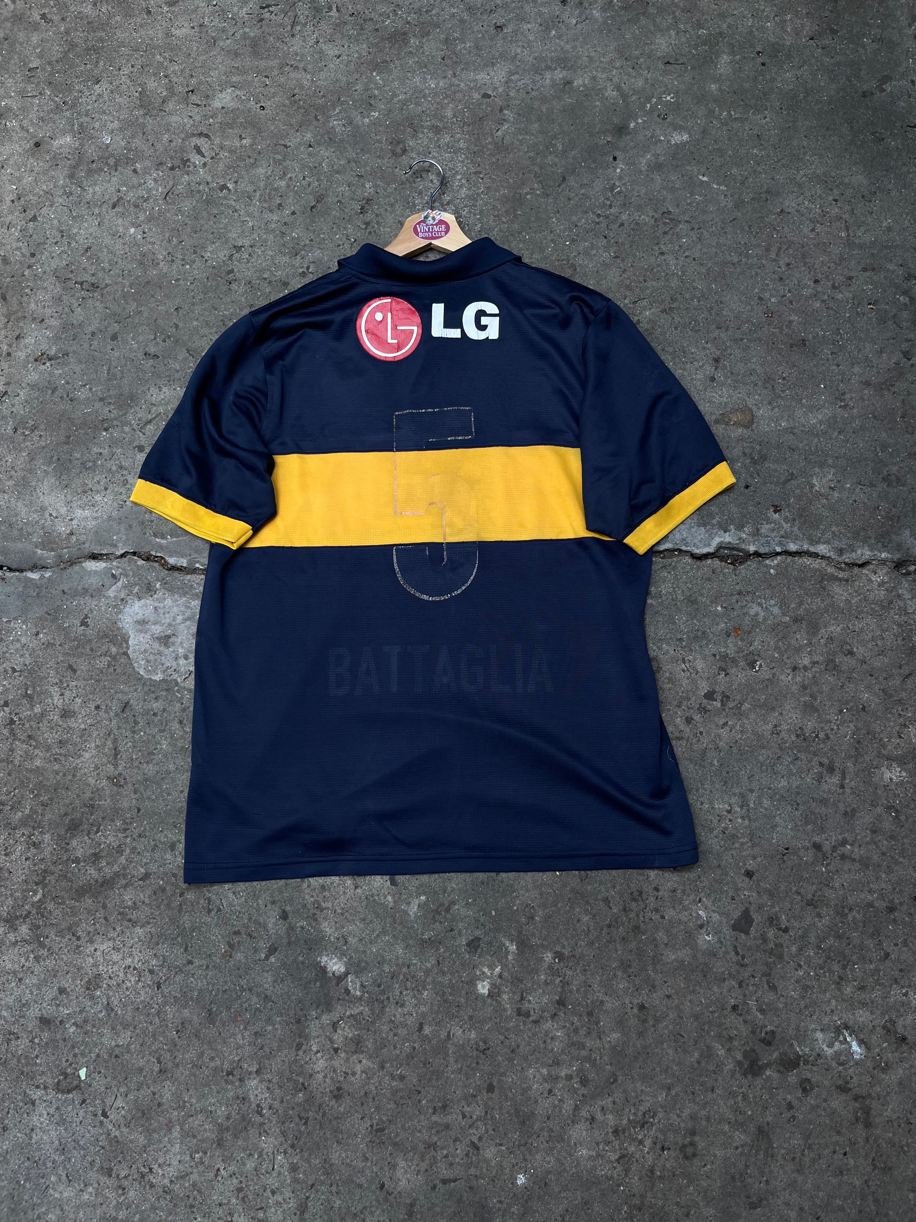 Camiseta Boca 2009/10 De Bataglia Original