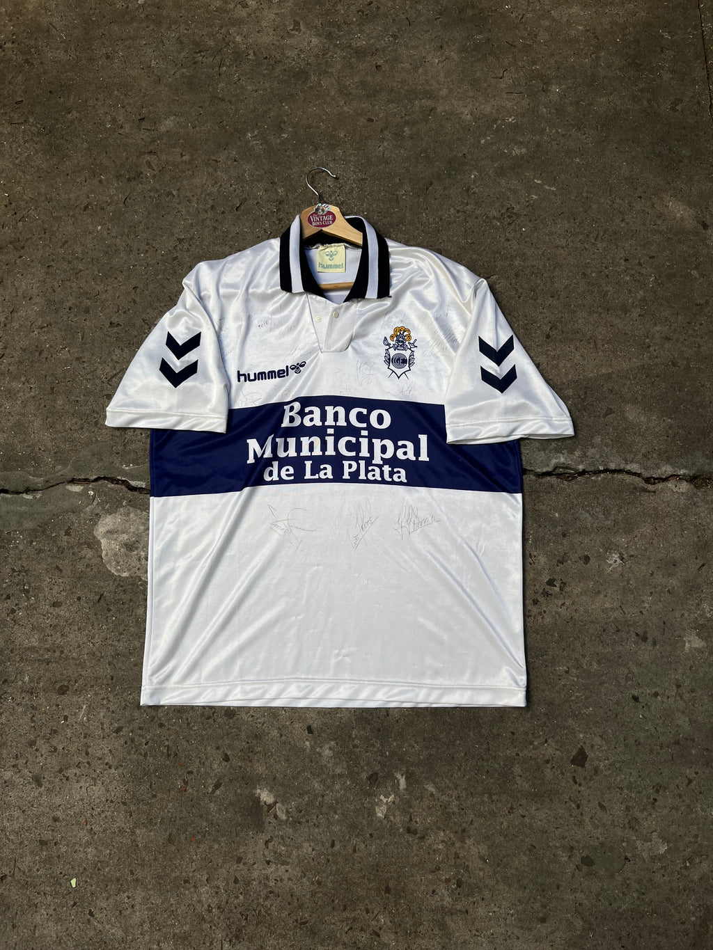 Camiseta Gimnasia 95' Autografiada Original