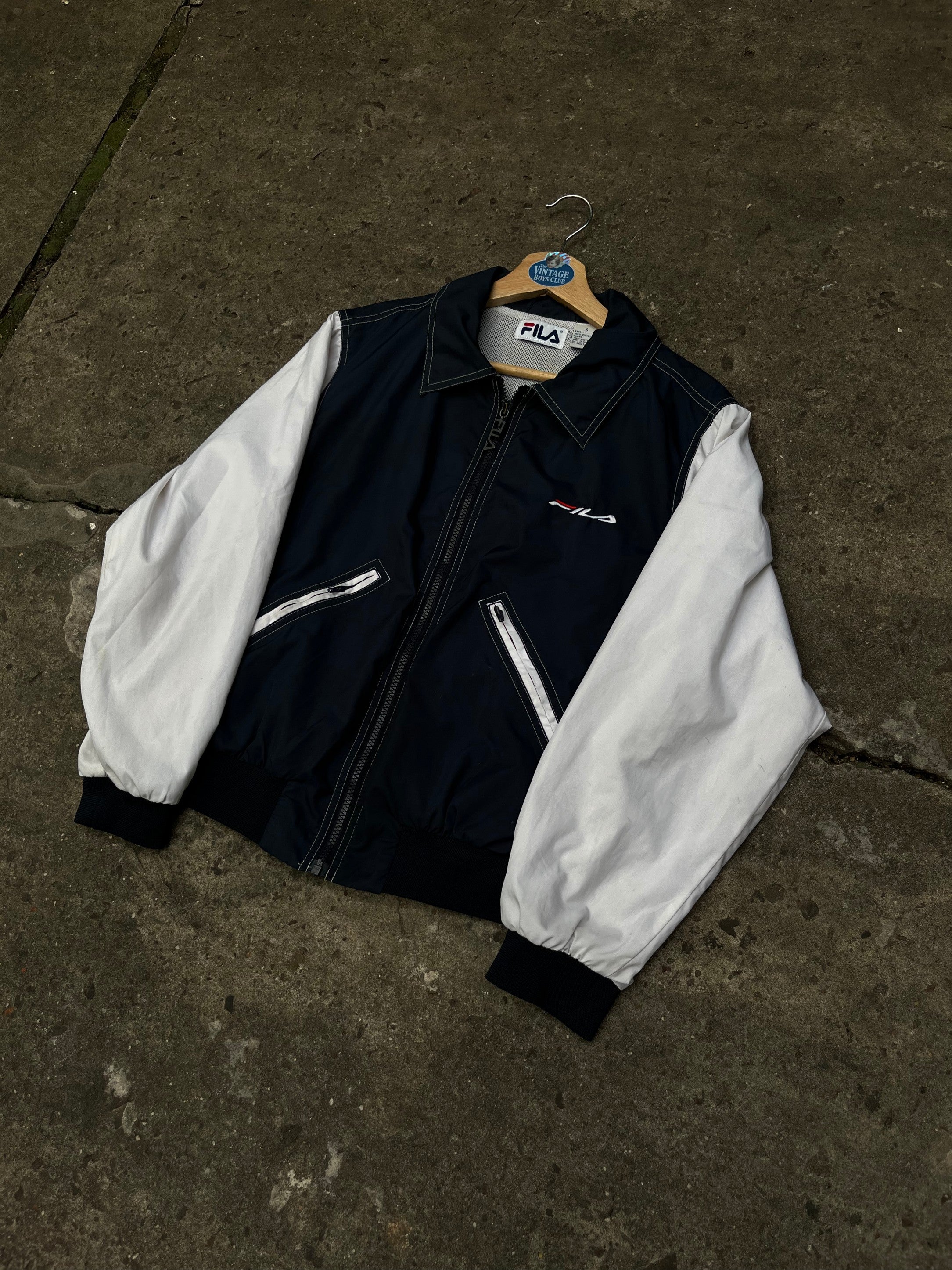 Campera Fila Rompeviento Vintage Original