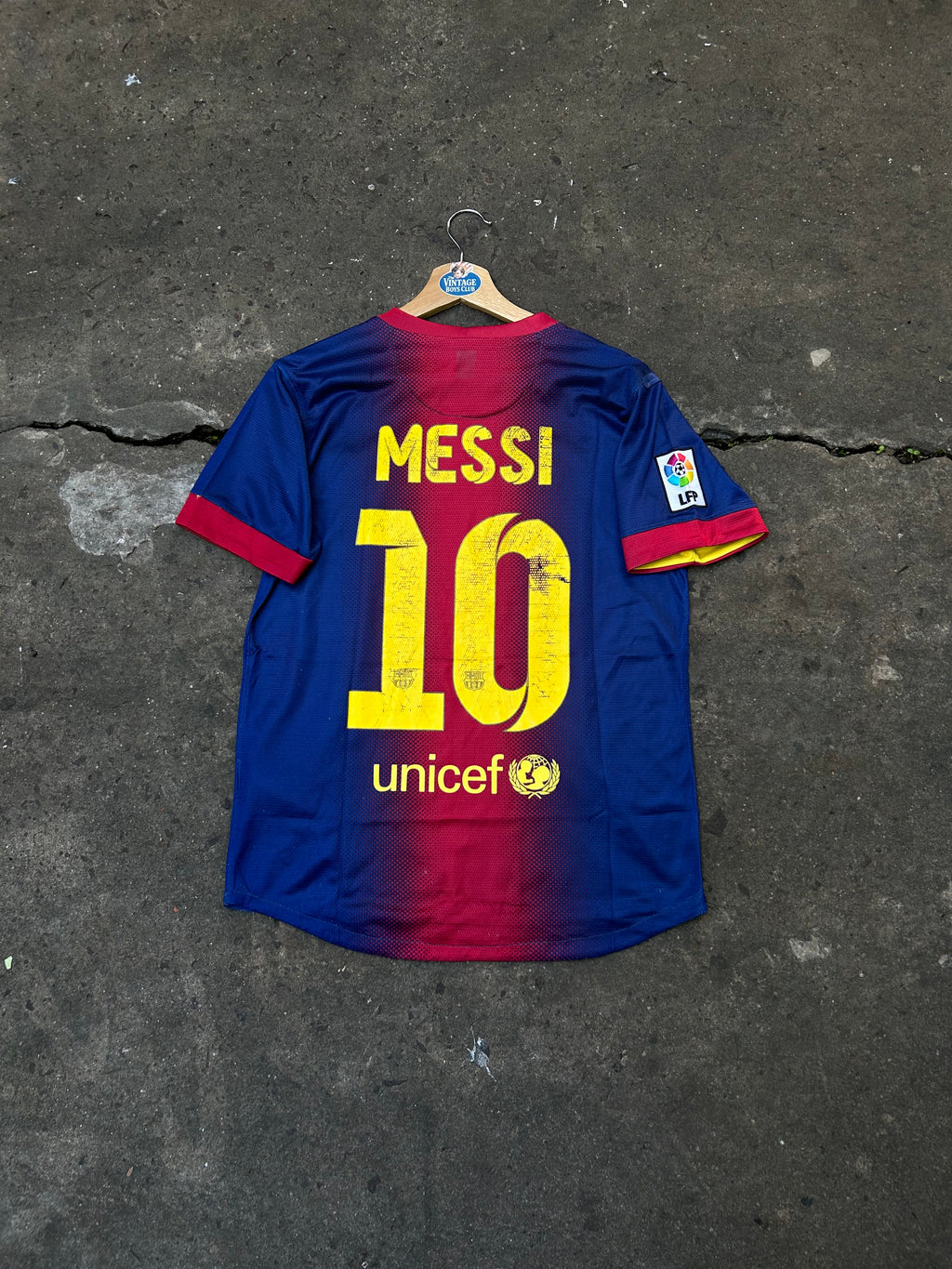 Camiseta Barcelona 2012/13 Versión Jugador de Messi Original