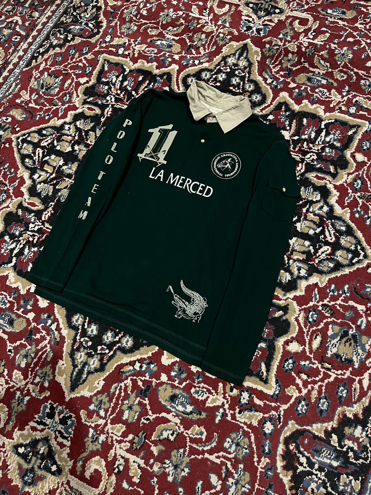 Chomba La Merced Polo Team Manga Larga Original