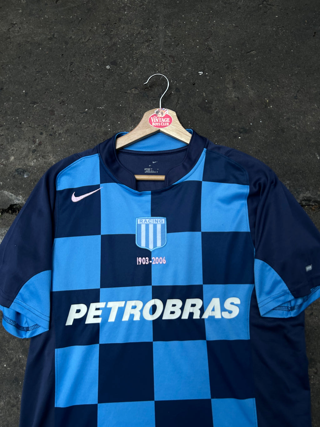 Camiseta Racing 2006 Nike Suplente Original