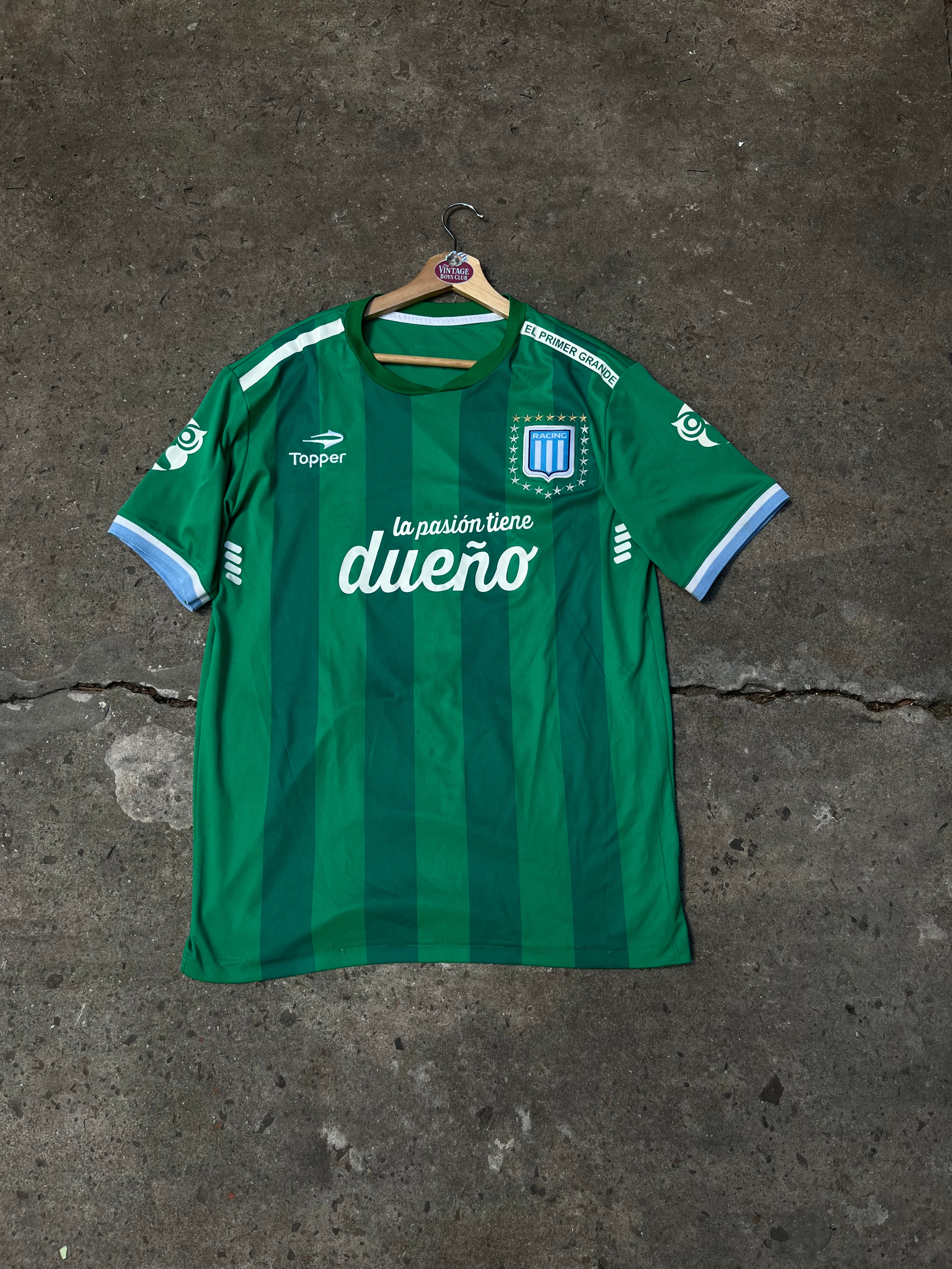Camiseta Racing Topper de Arquero de Saja Original