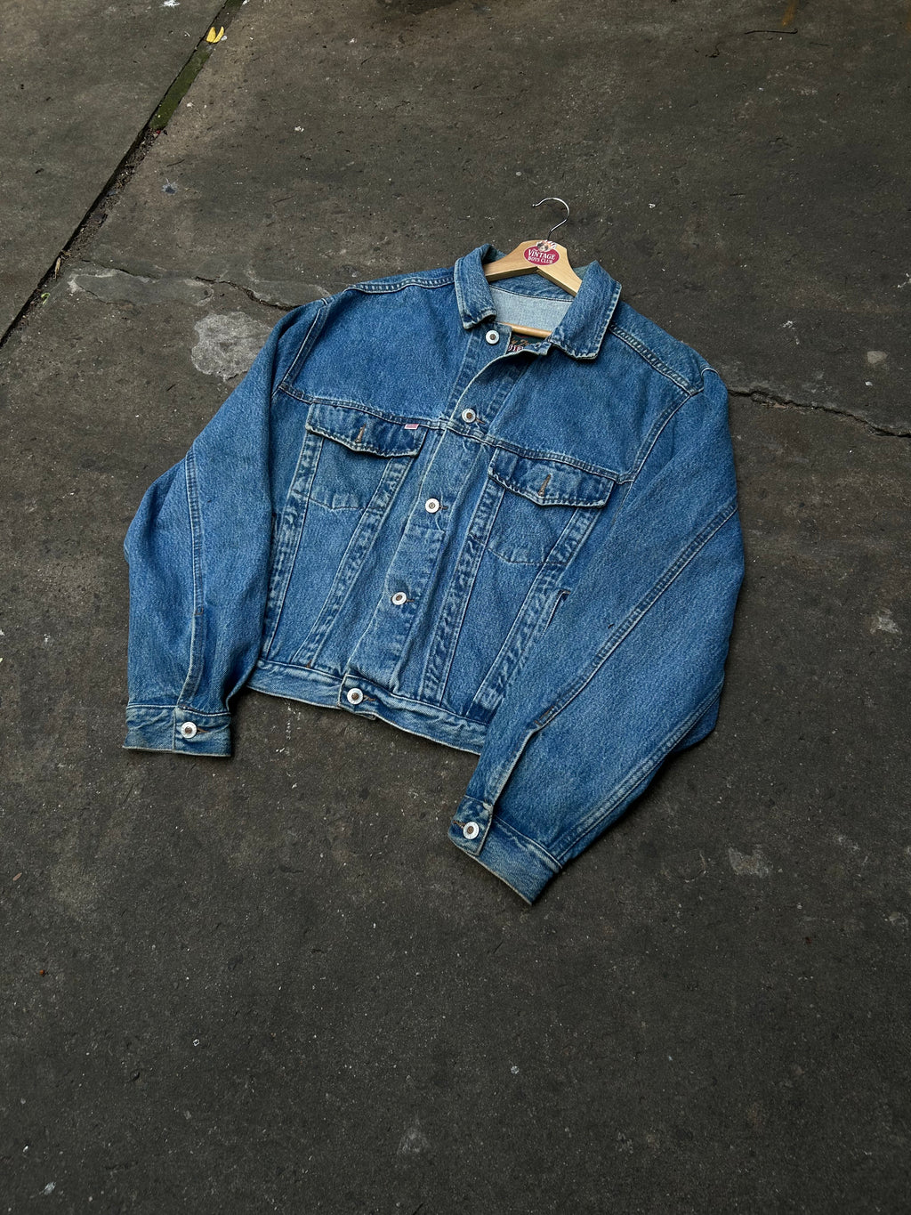 Campera Jean UFO Vintage Original