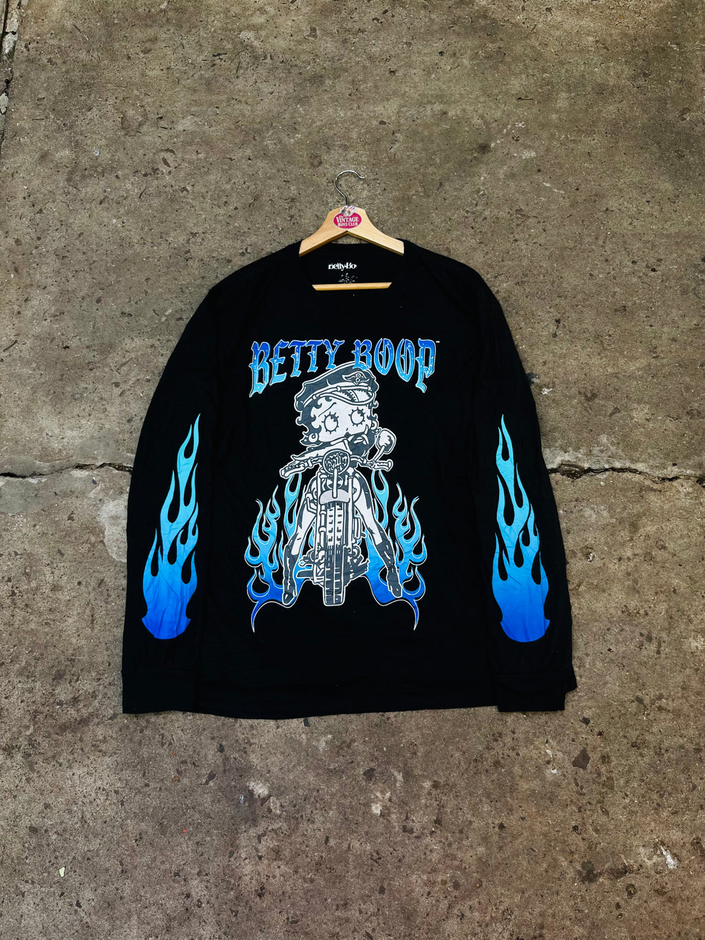 Remera BettyBoop Y2K Manga Larga Original
