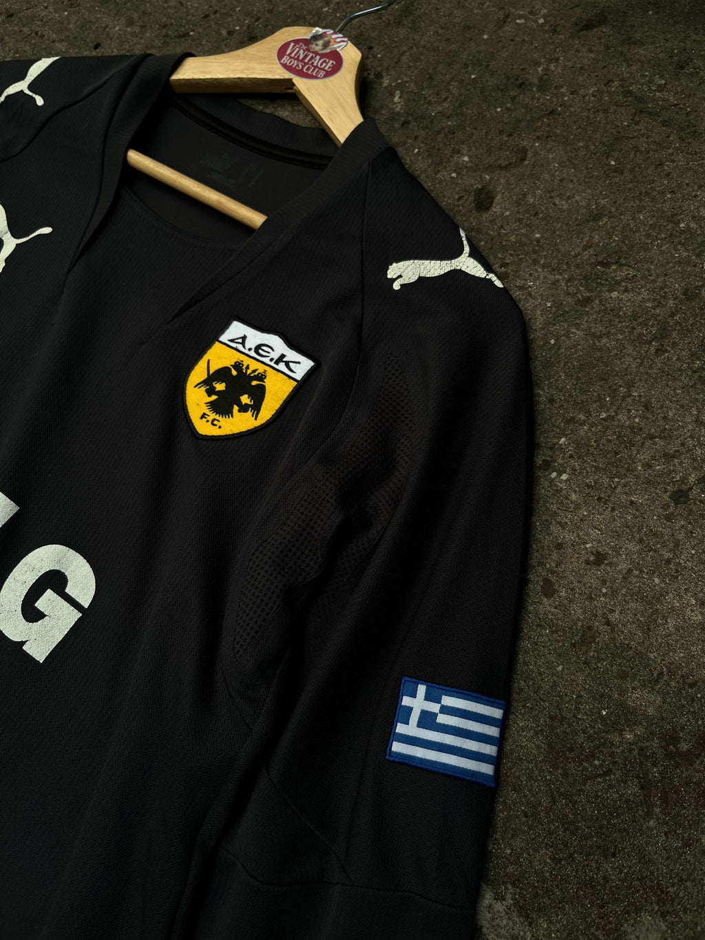 Camiseta AEK Atenas de Arquero 2008 Original