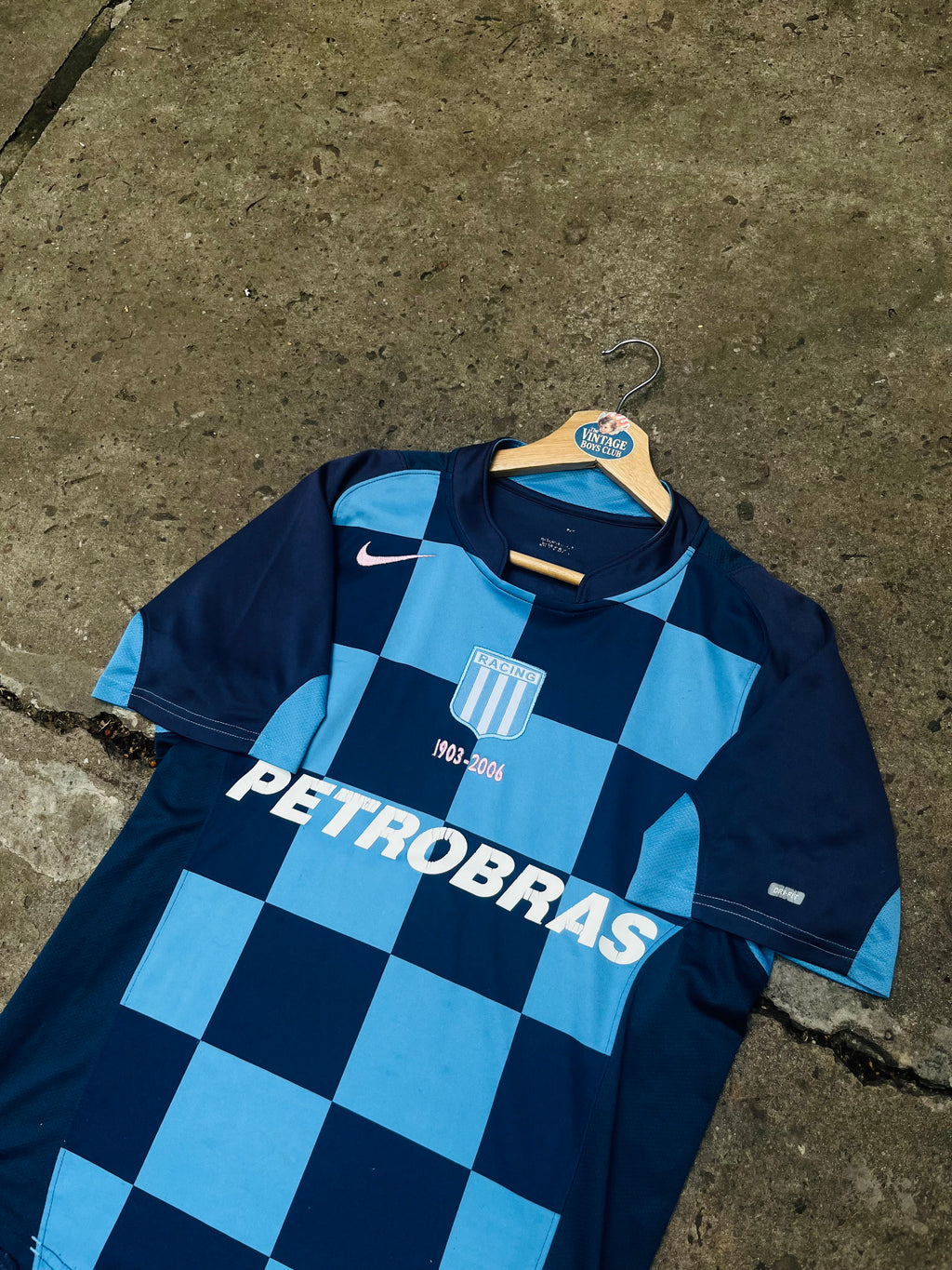 Camiseta Racing 2006 Nike Suplente Original