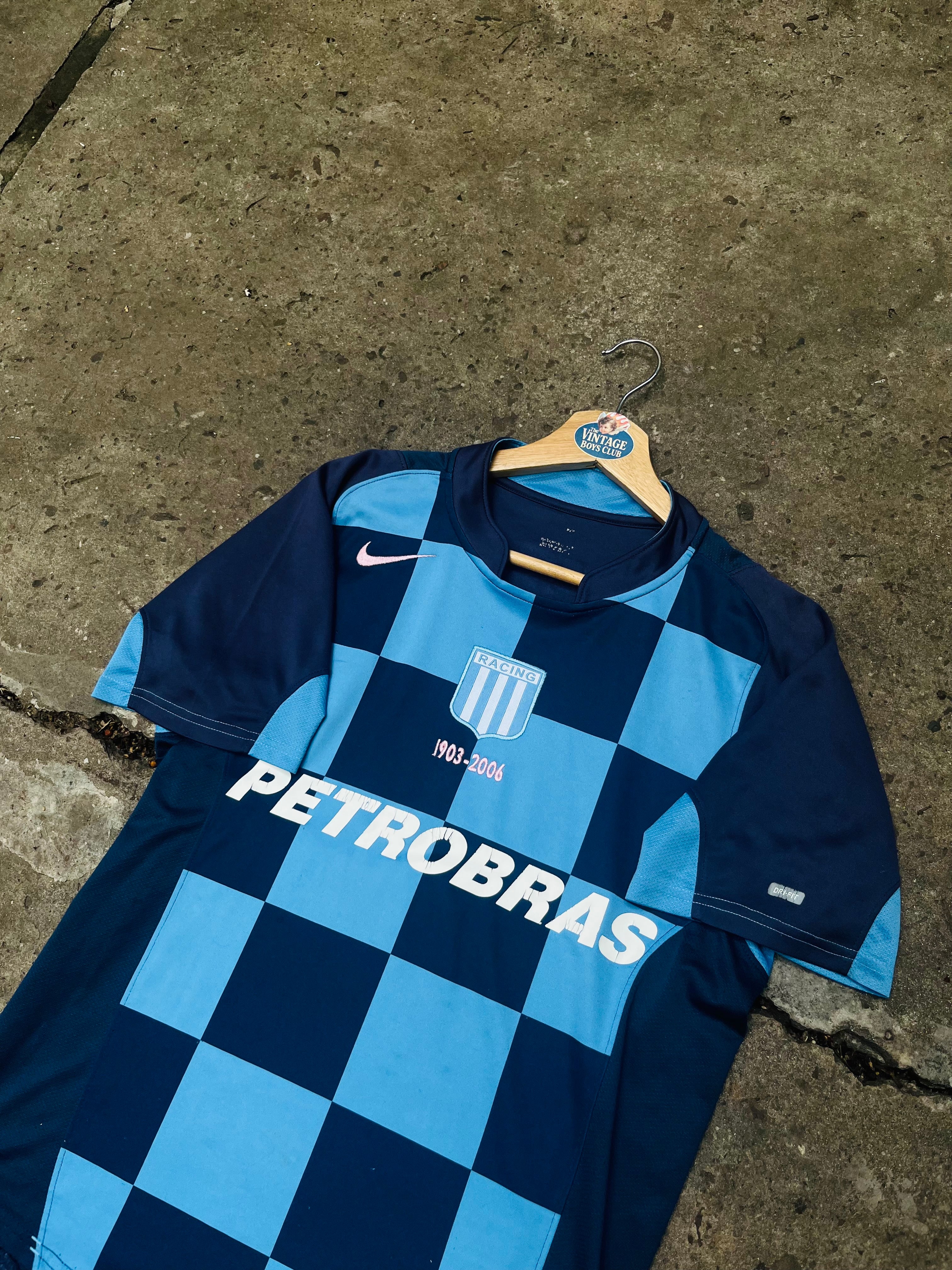 Camiseta Racing 2006 Nike Suplente Original