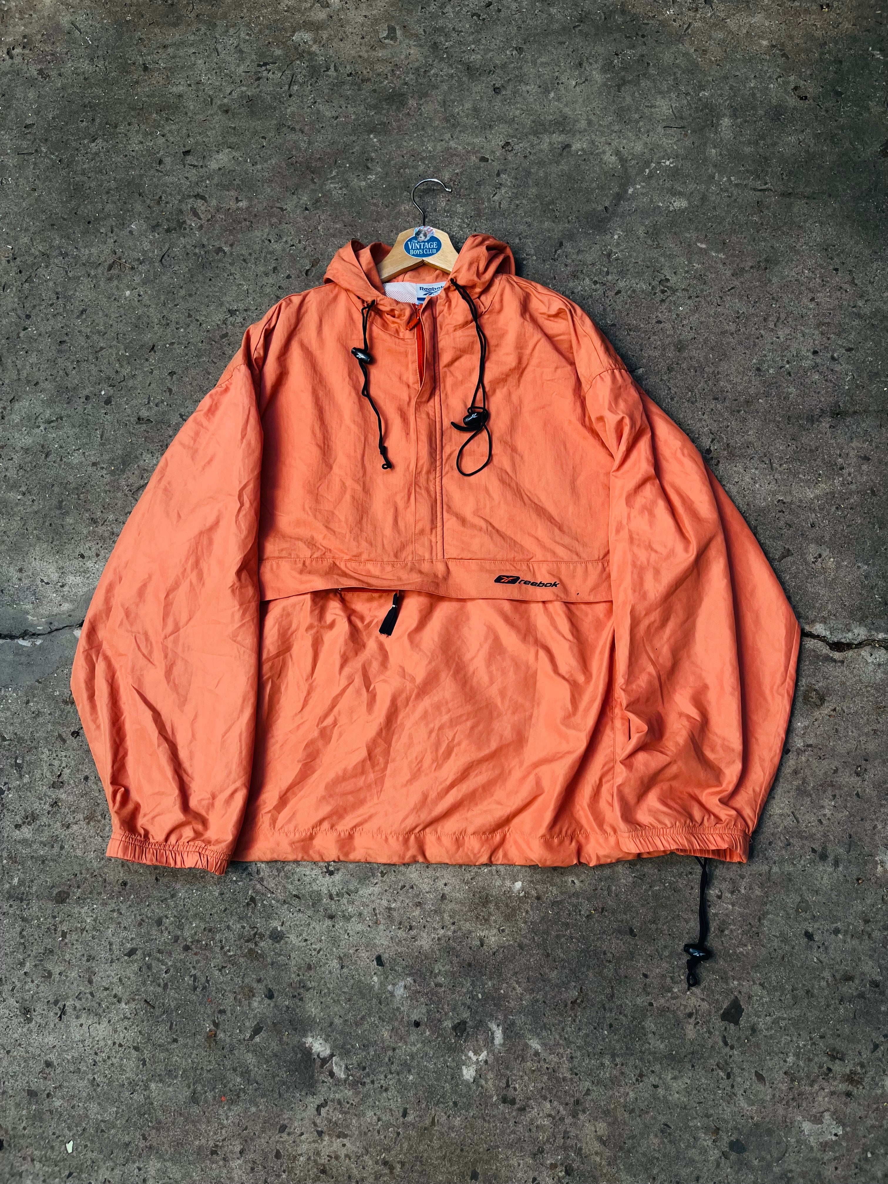 Buzo Anorak Reebok Rompeviento Original
