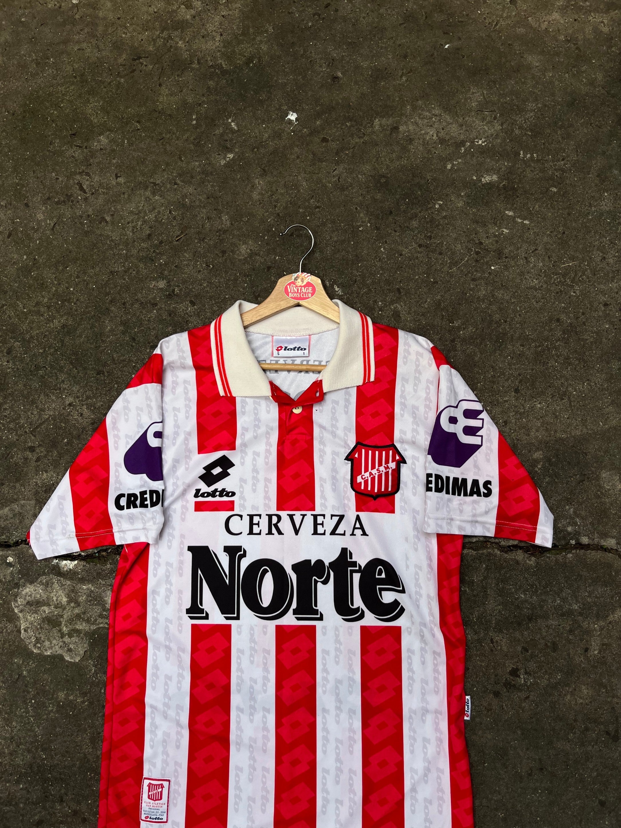 Camiseta San Martín Tucumán Lotto 98' Original