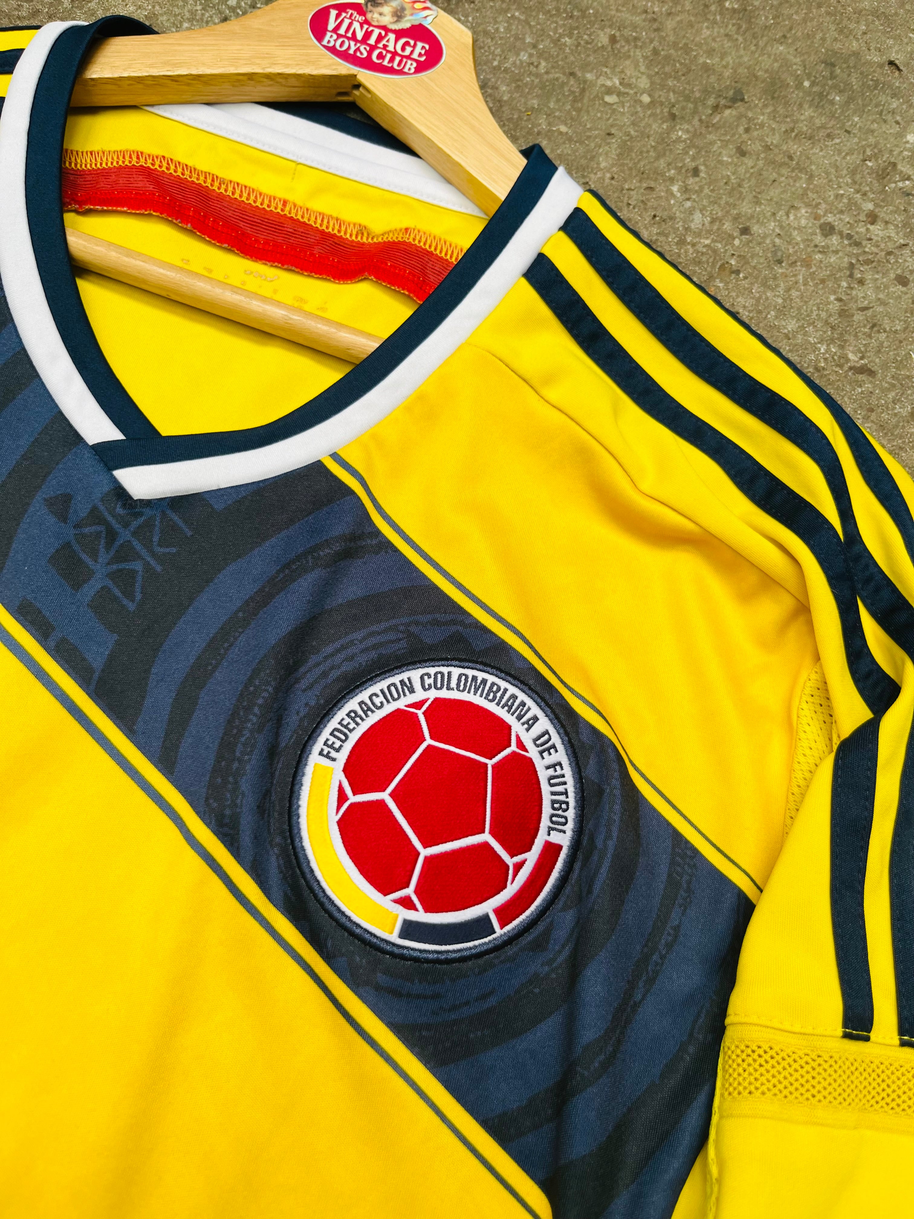 Camiseta Colombia 2014 Manga Larga Original