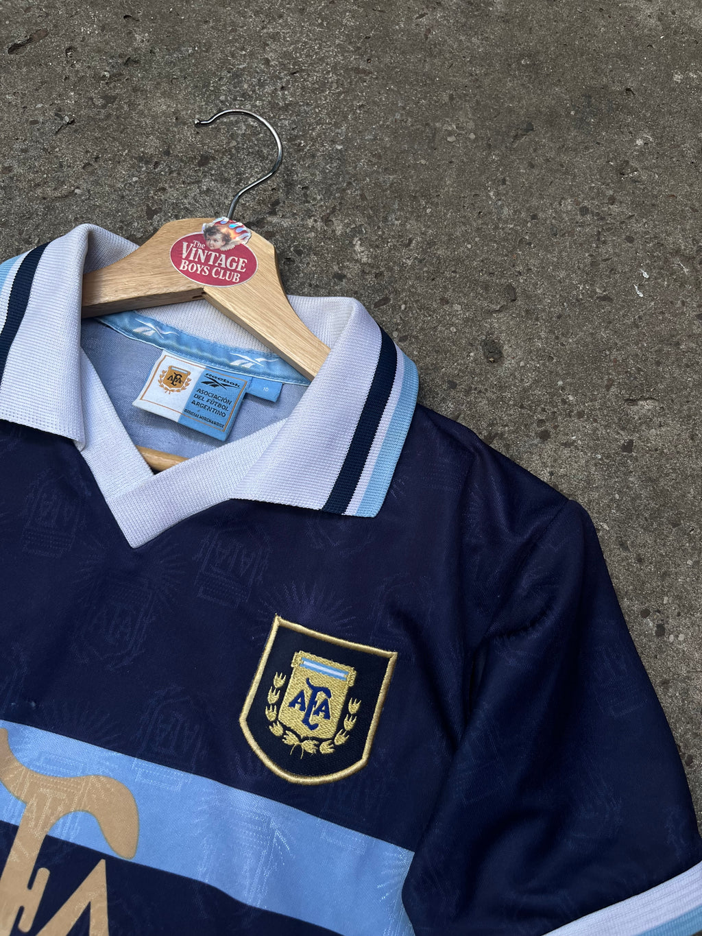 Camiseta Argentina Reebok Suplente Original