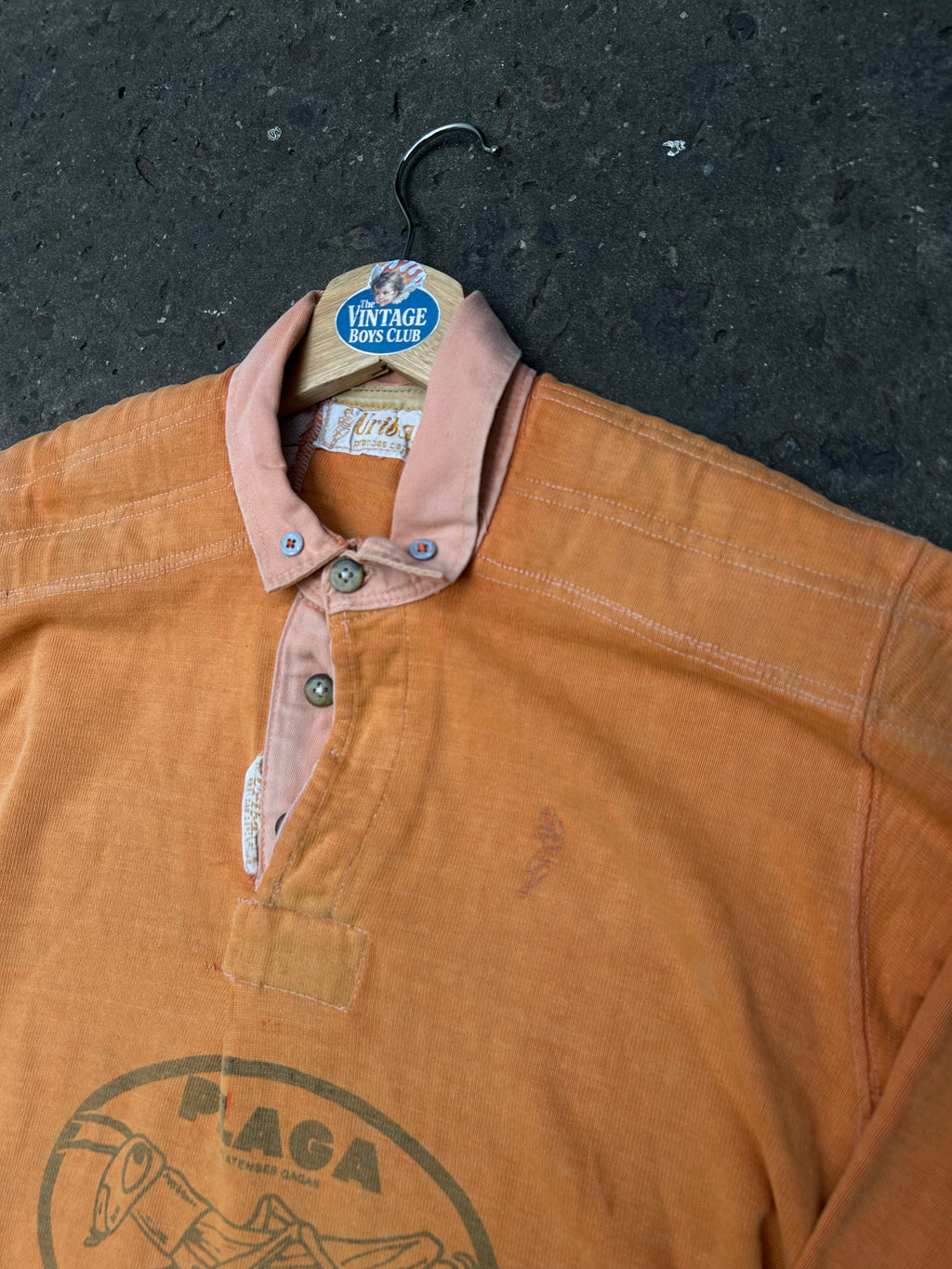 Camiseta Plaga Rugby Urribarri años 80s Original