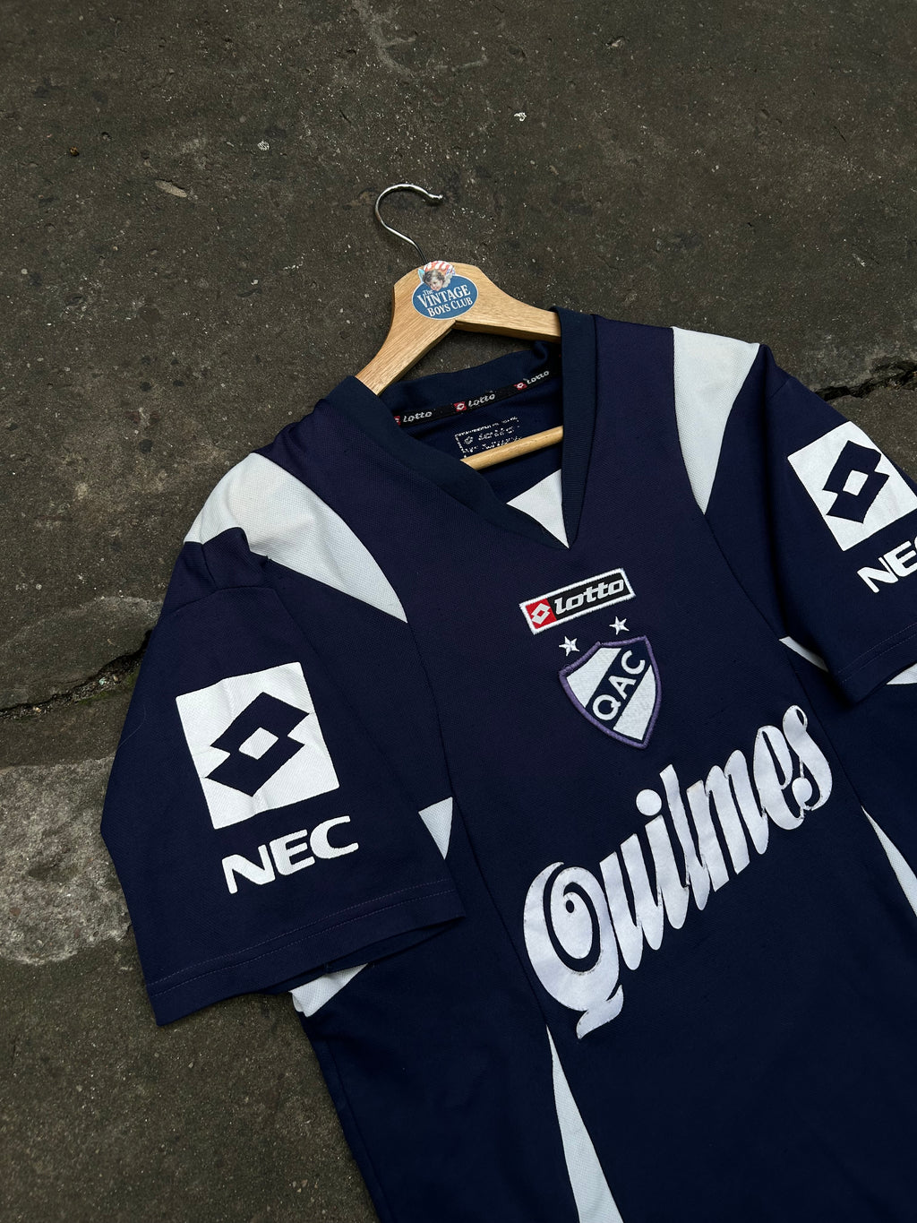 Camiseta Quilmes 2007 Suplente Lotto Original