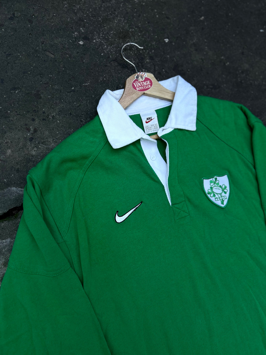Camiseta Irlanda 1998 Nike Manga Larga Original