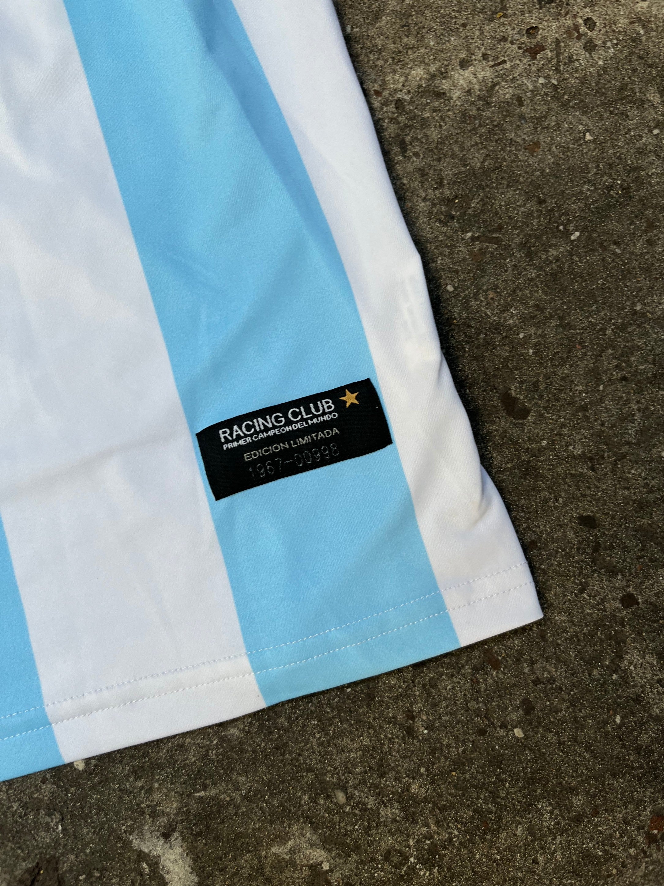 Camiseta Racing 2017 de Juego Sudamericana