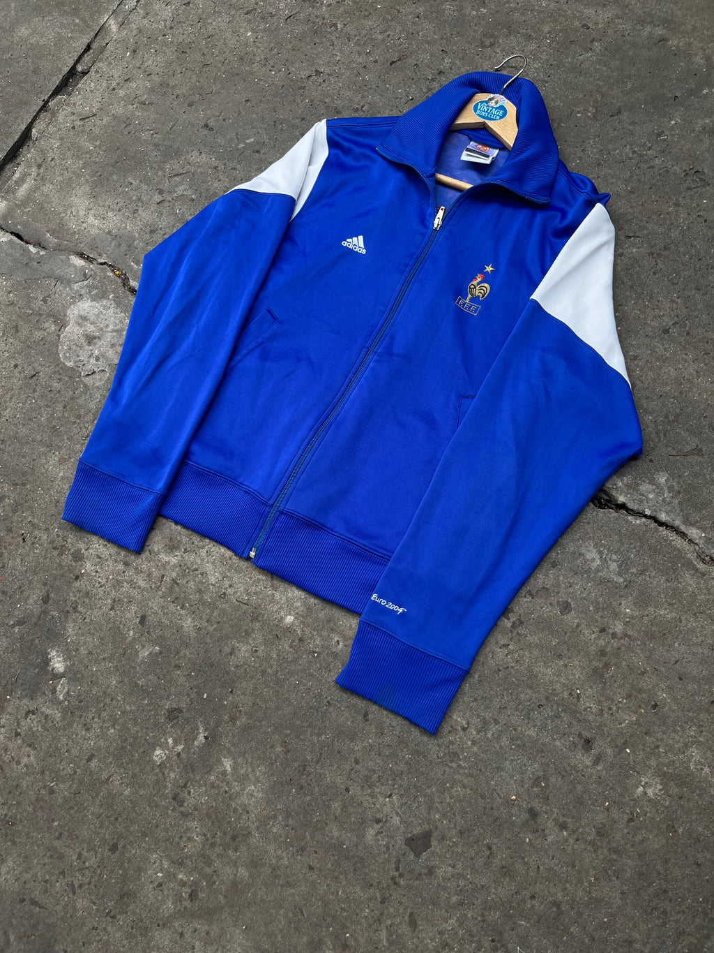 Campera Francia Euro 2004 Adidas Original