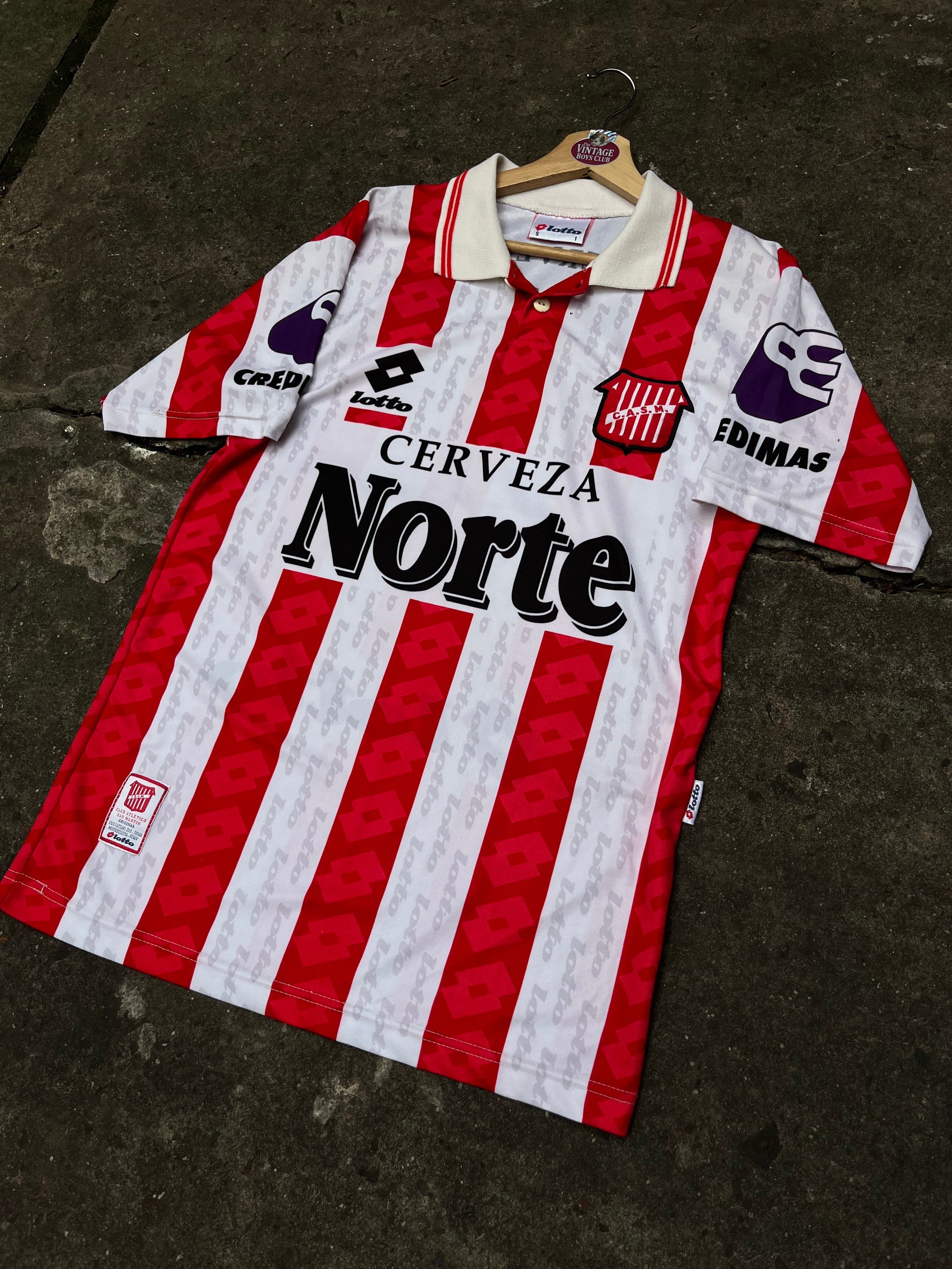 Camiseta San Martín Tucumán Lotto 98' Original