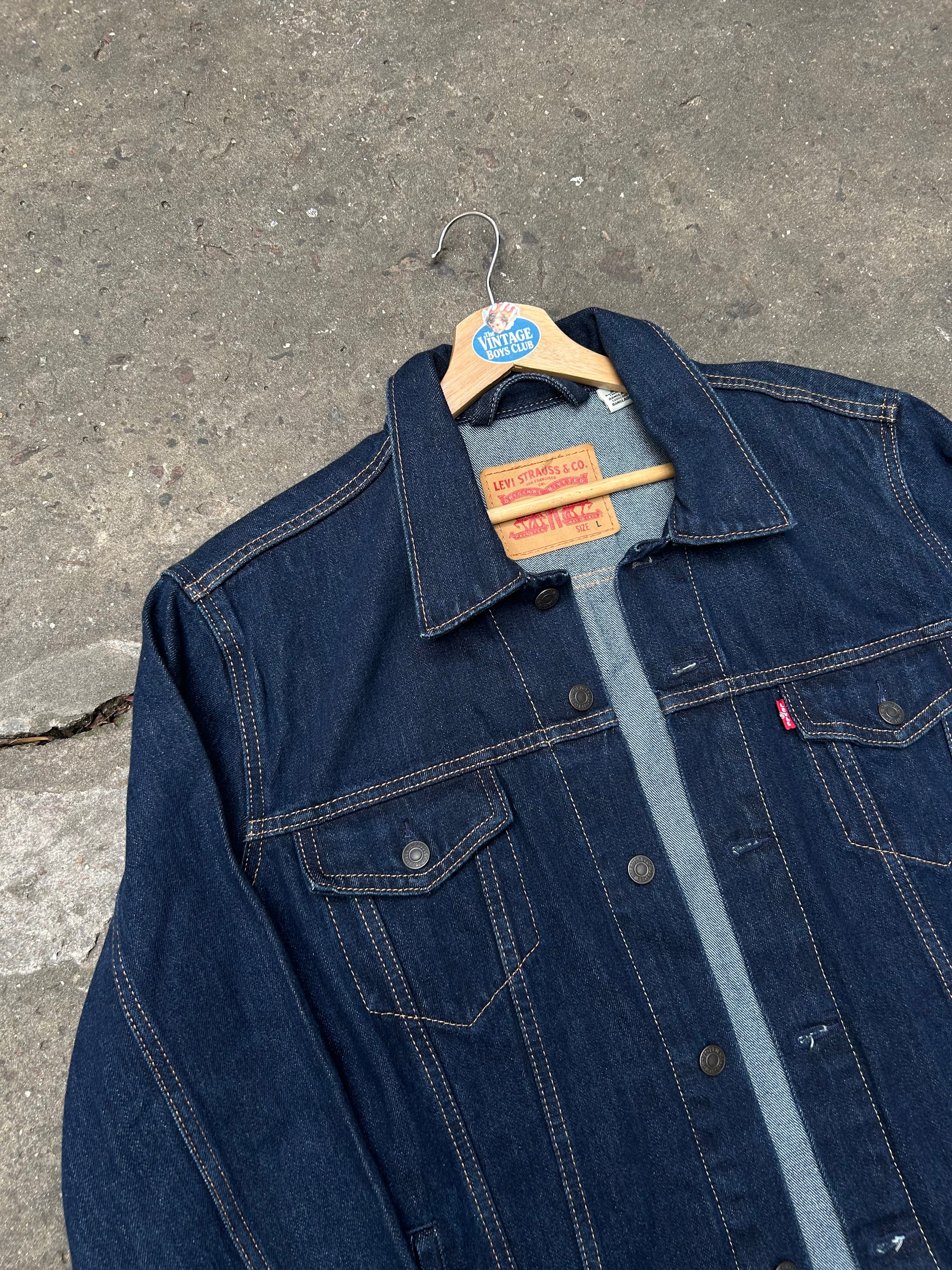 Campera de Jean Levi's Azul Original