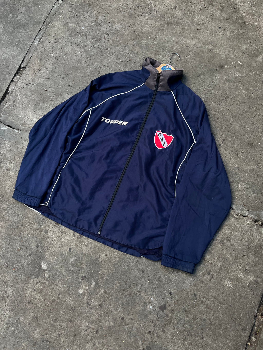 Campera Independiente Topper Rompeviento Original