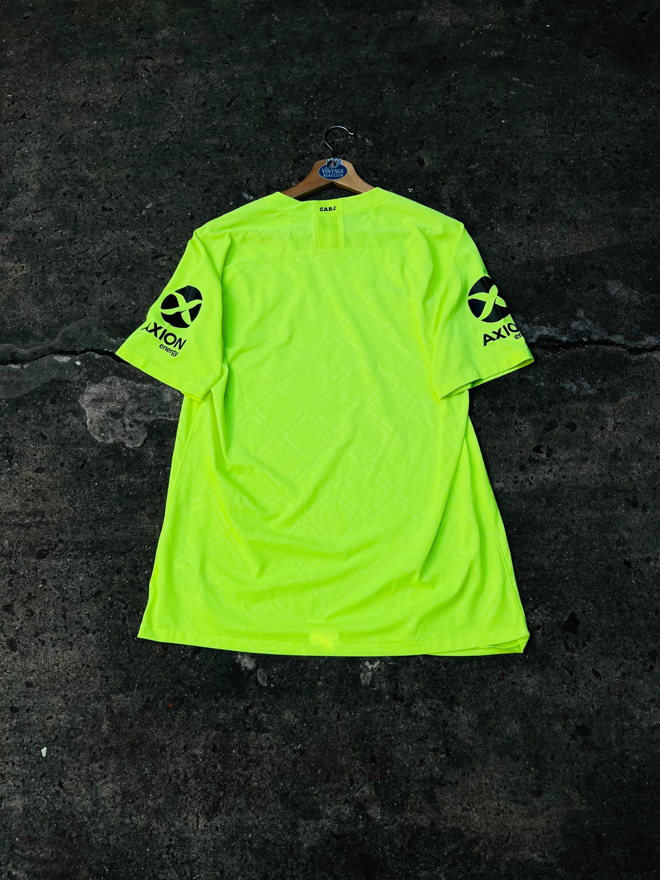 Camiseta Boca 2018/19 Suplente Fluor Original