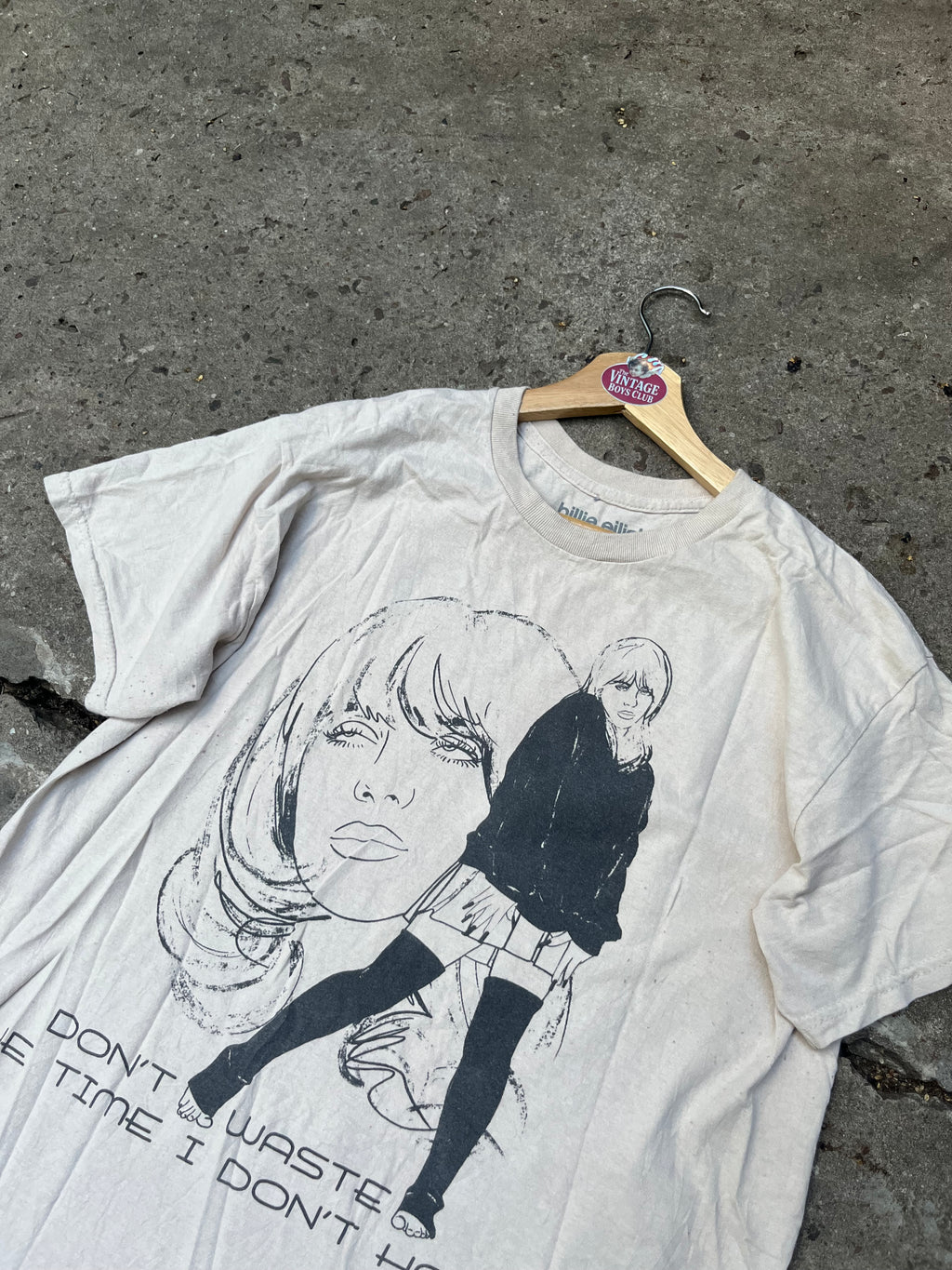 Remera Billie Eilish Americana Original