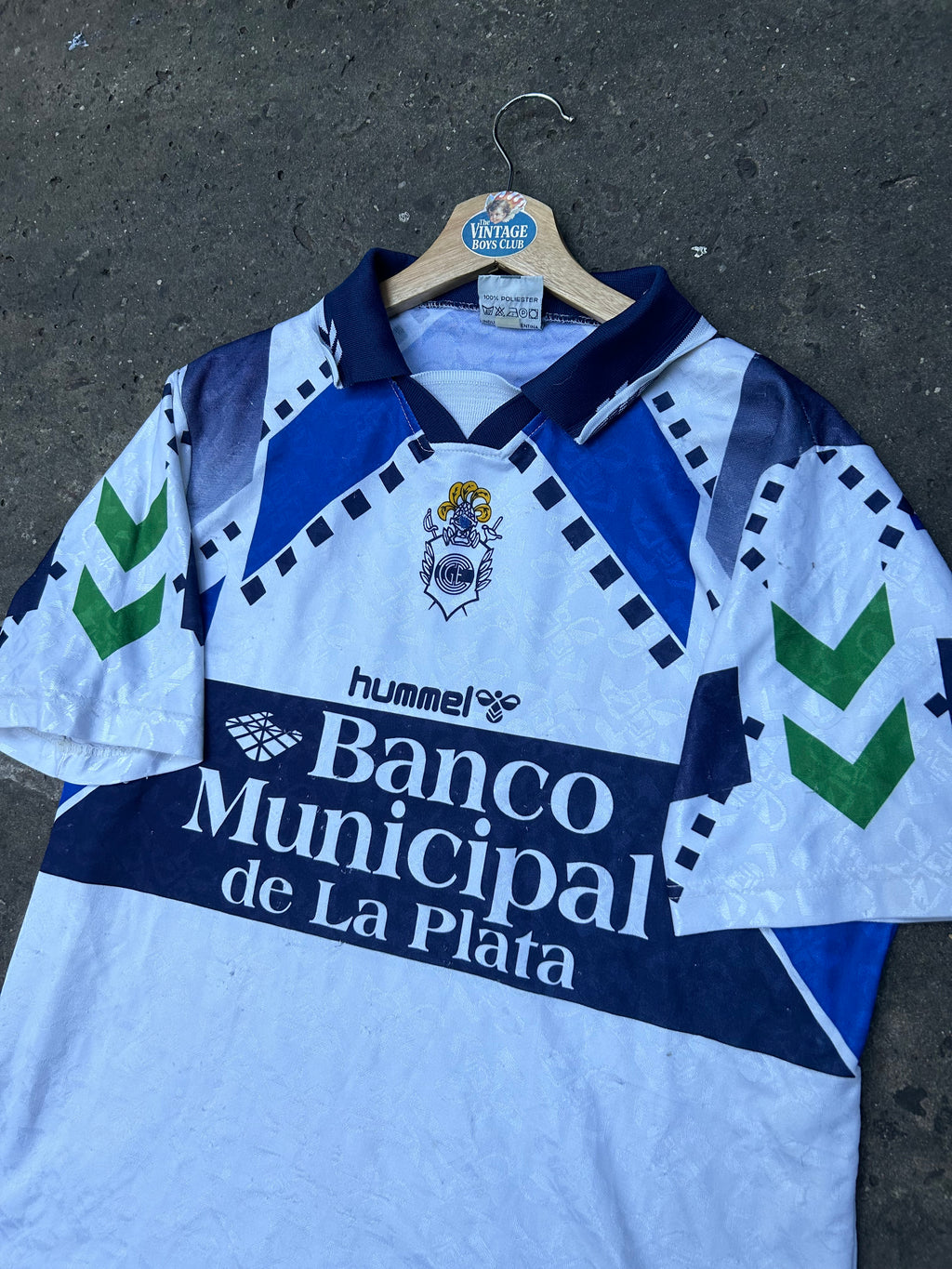 Camiseta Gimnasia Hummel 1996 Titular Original