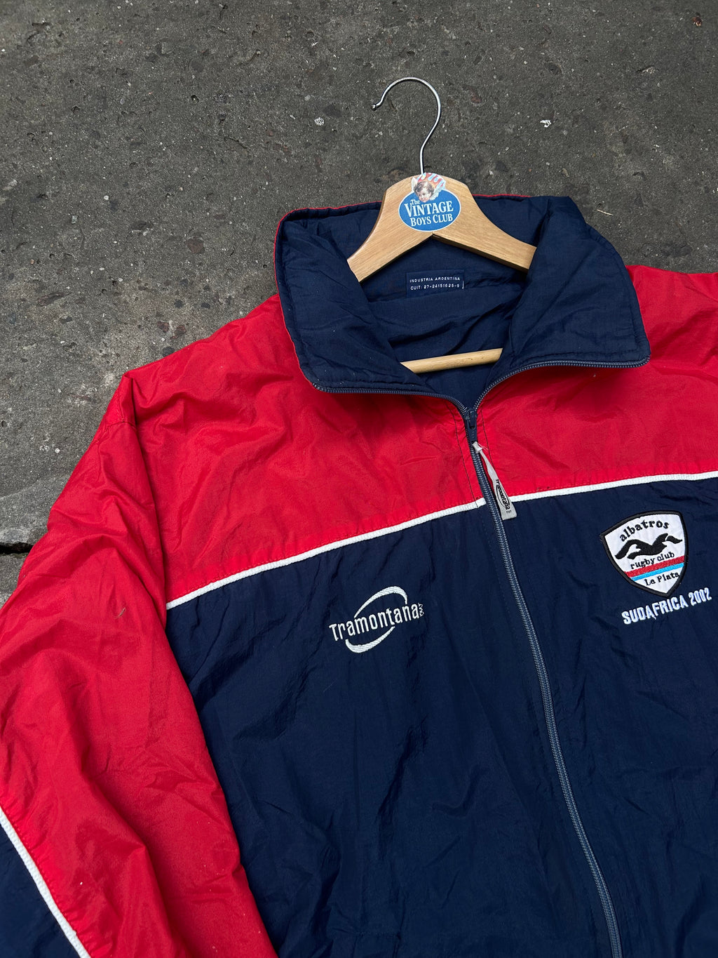Campera Albatros Gira 2002 TMT Rompeviento Original