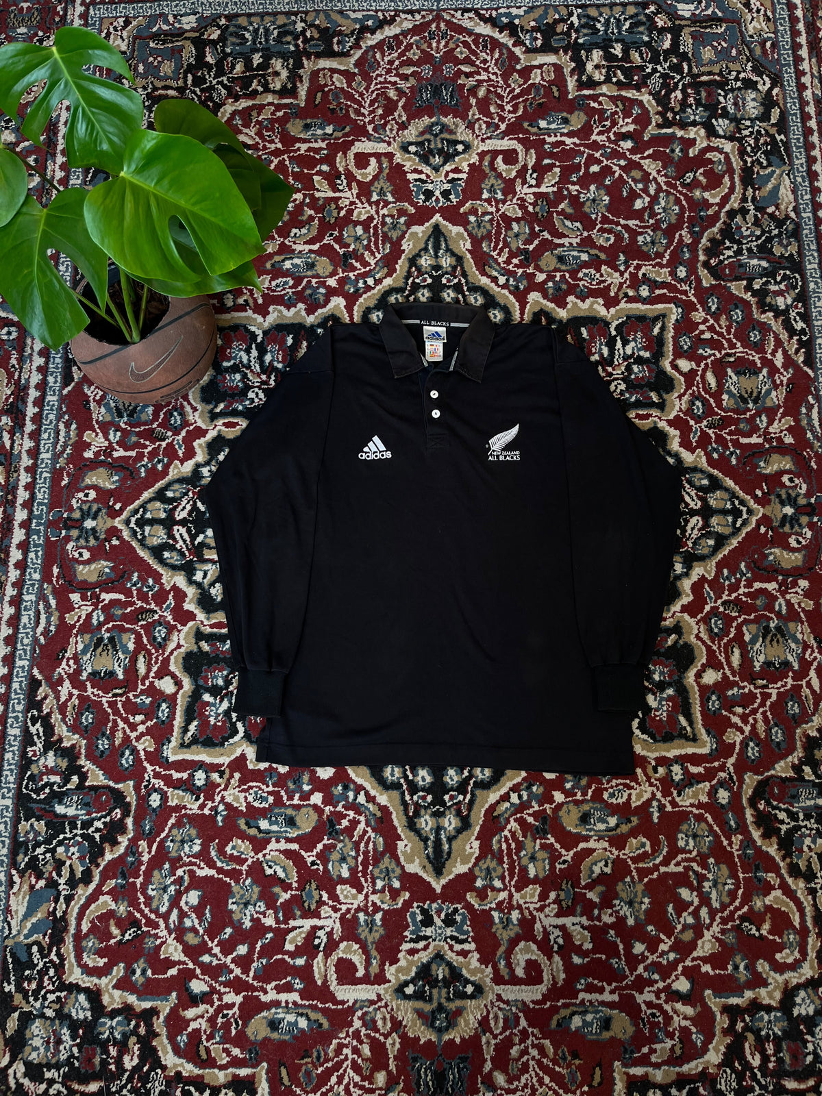 Camiseta All Blacks 99' Adidas Manga Larga Original