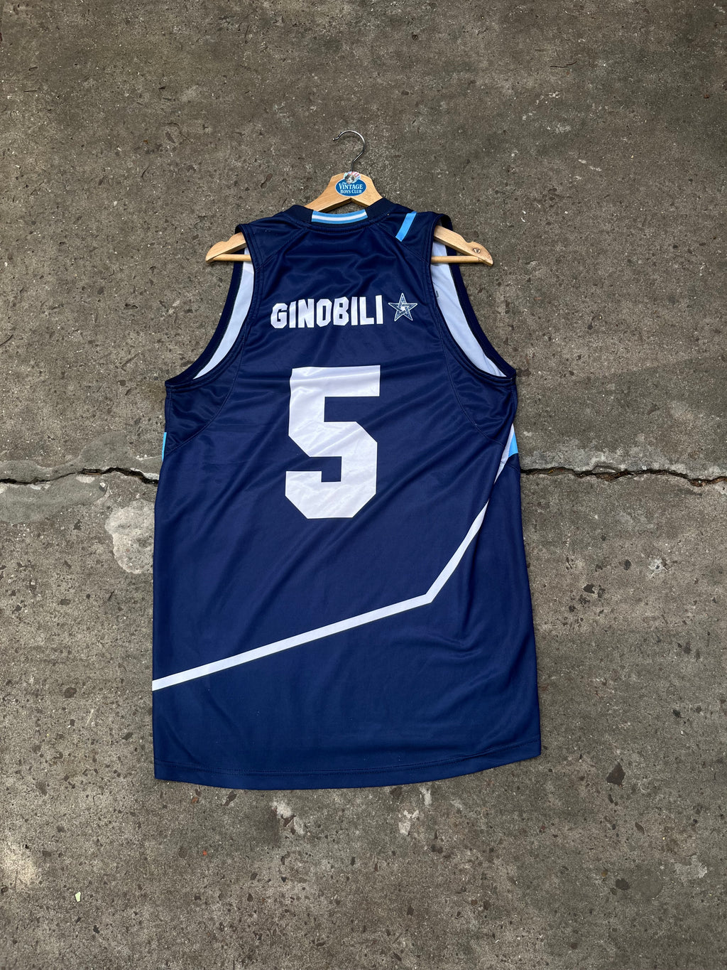 Camiseta Argentina Básquet Li-ning de Ginobili