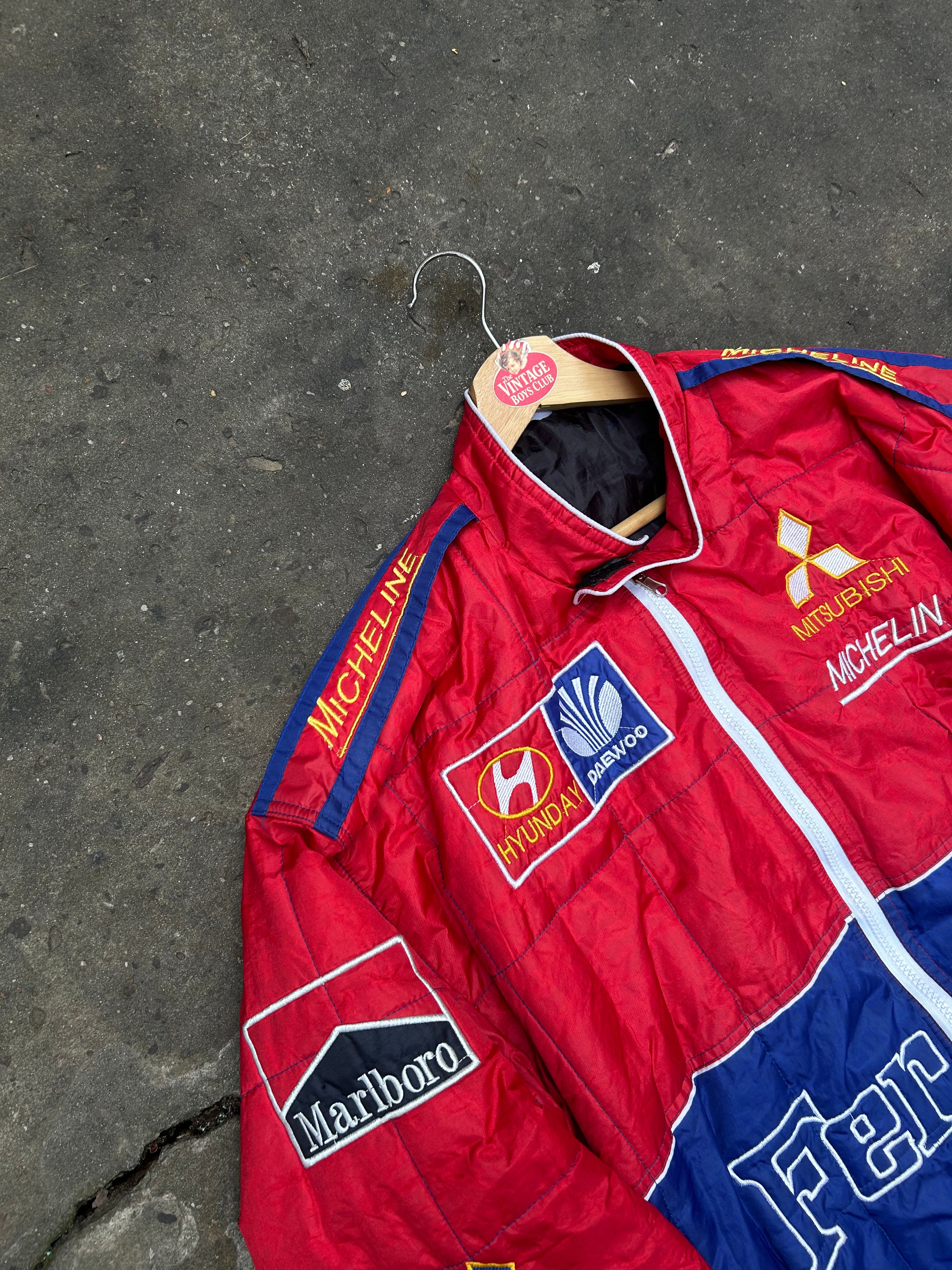 Campera Ferrari de Carrera Vintage 90s